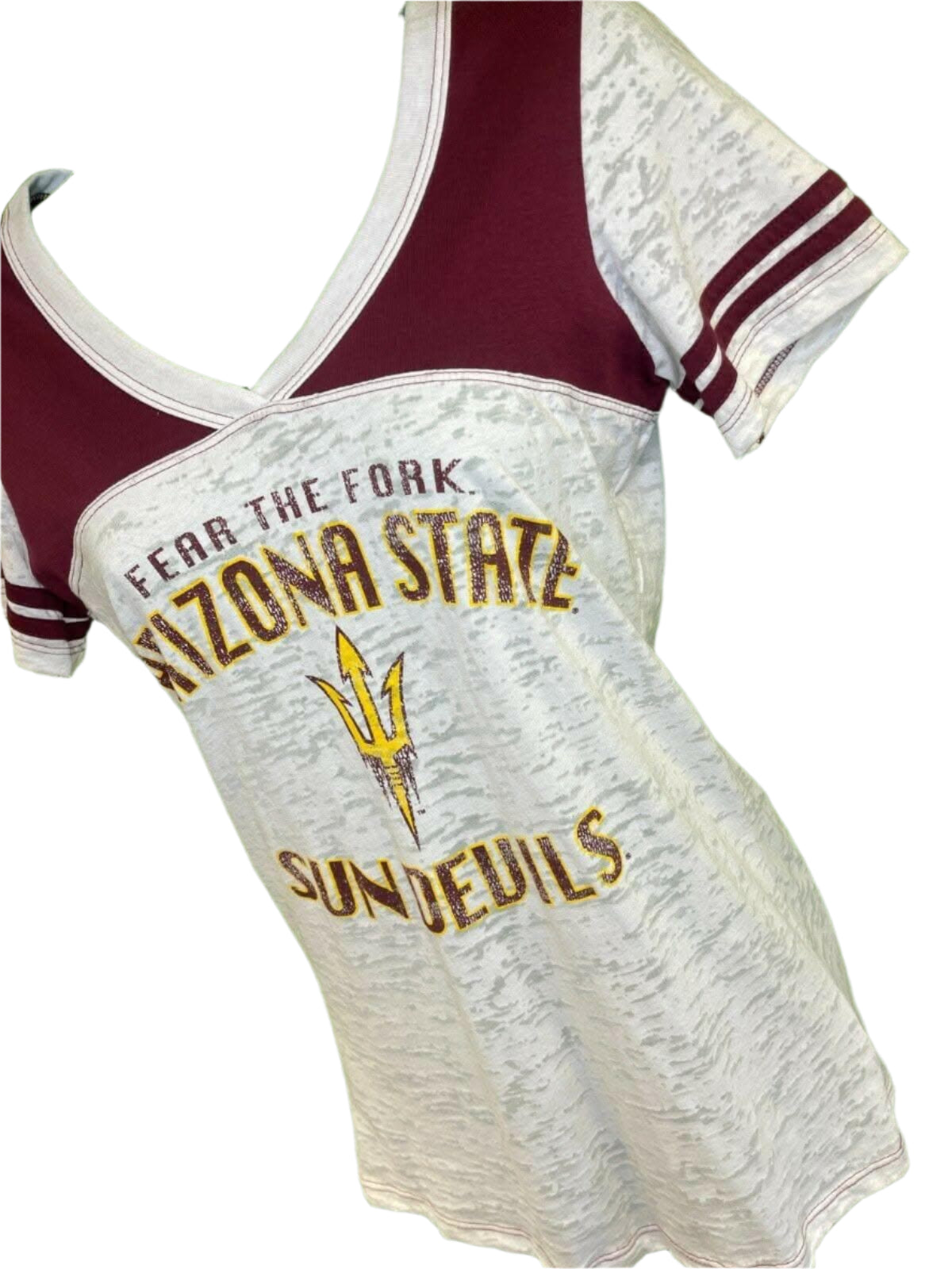 NCAA Arizona State Sun Devils Tissue T-Shirt Women's Medum