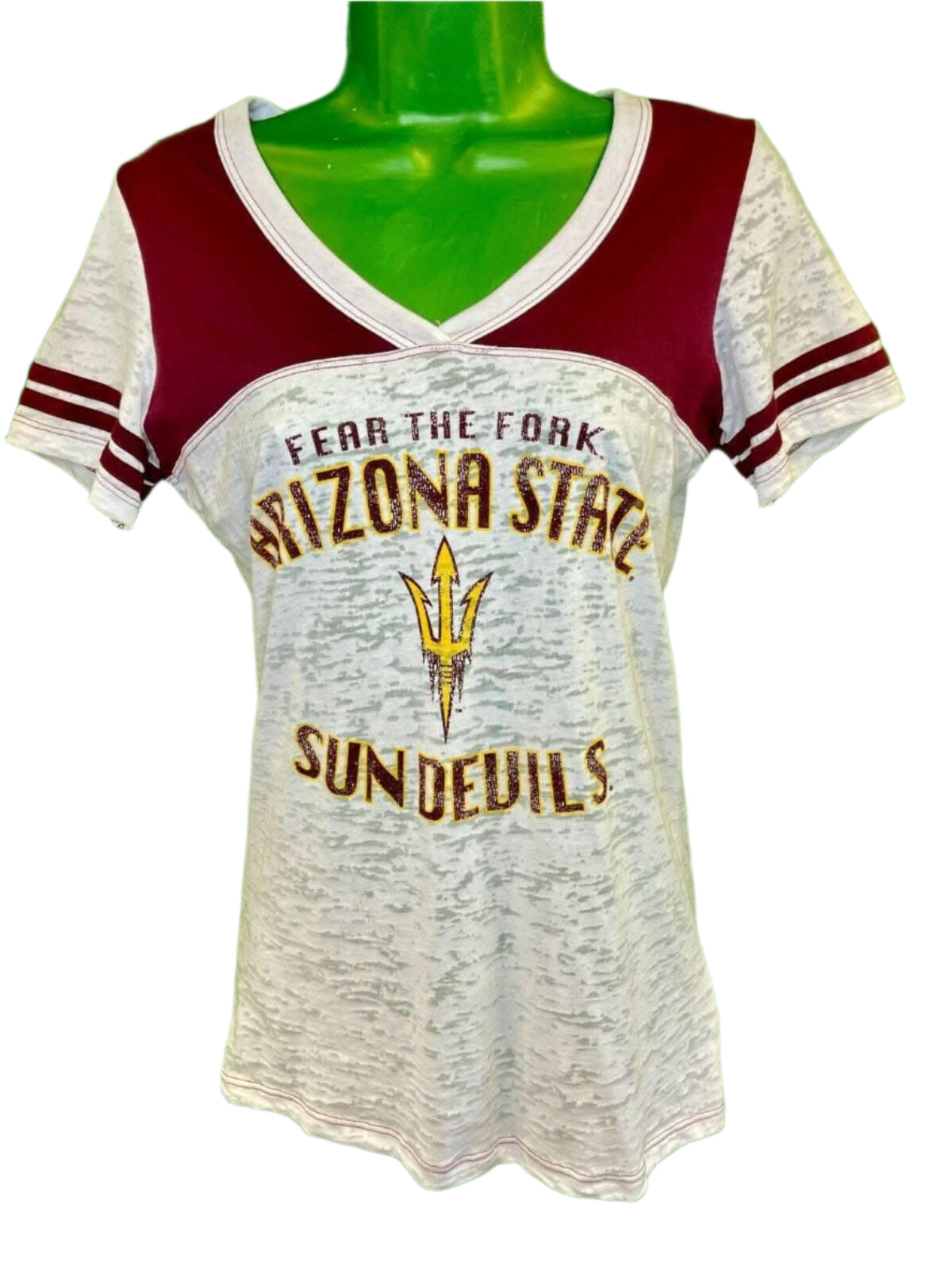 NCAA Arizona State Sun Devils Tissue T-Shirt Women's Medum