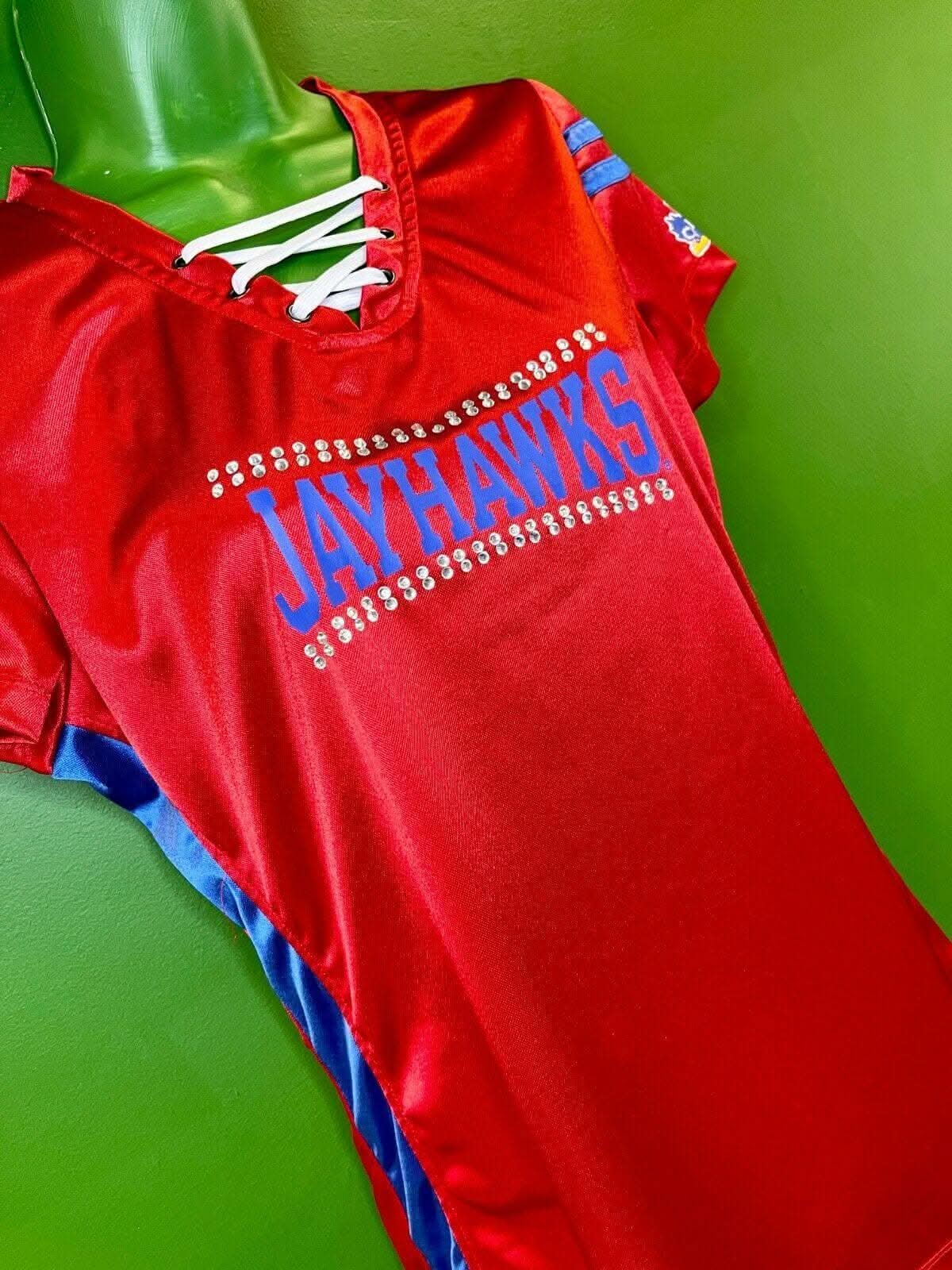 NCAA Kansas Jayhawks Satin-y Jersey Women's Small