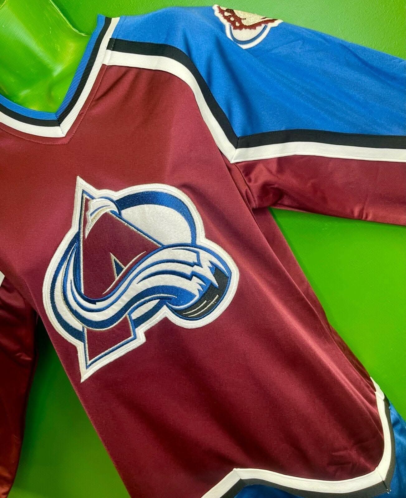 NHL Colorado Avalanche CCM Satiny Jersey Women's Small