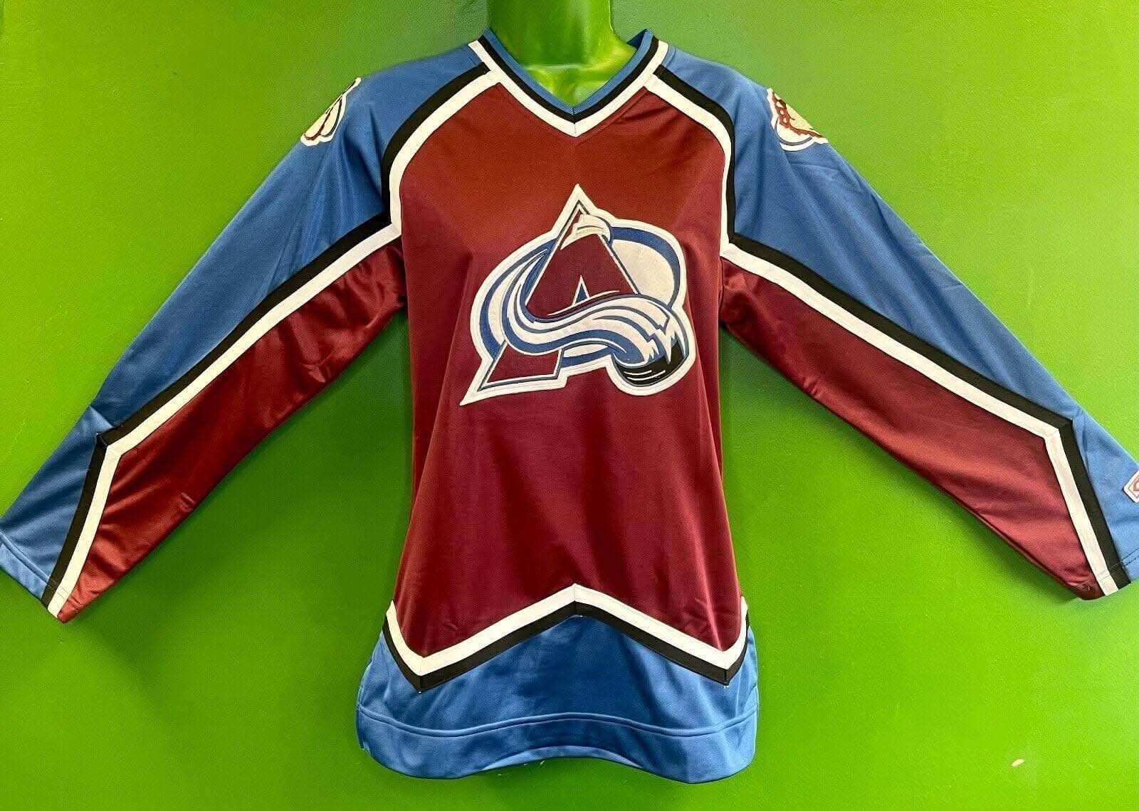 NHL Colorado Avalanche CCM Satiny Jersey Women's Small