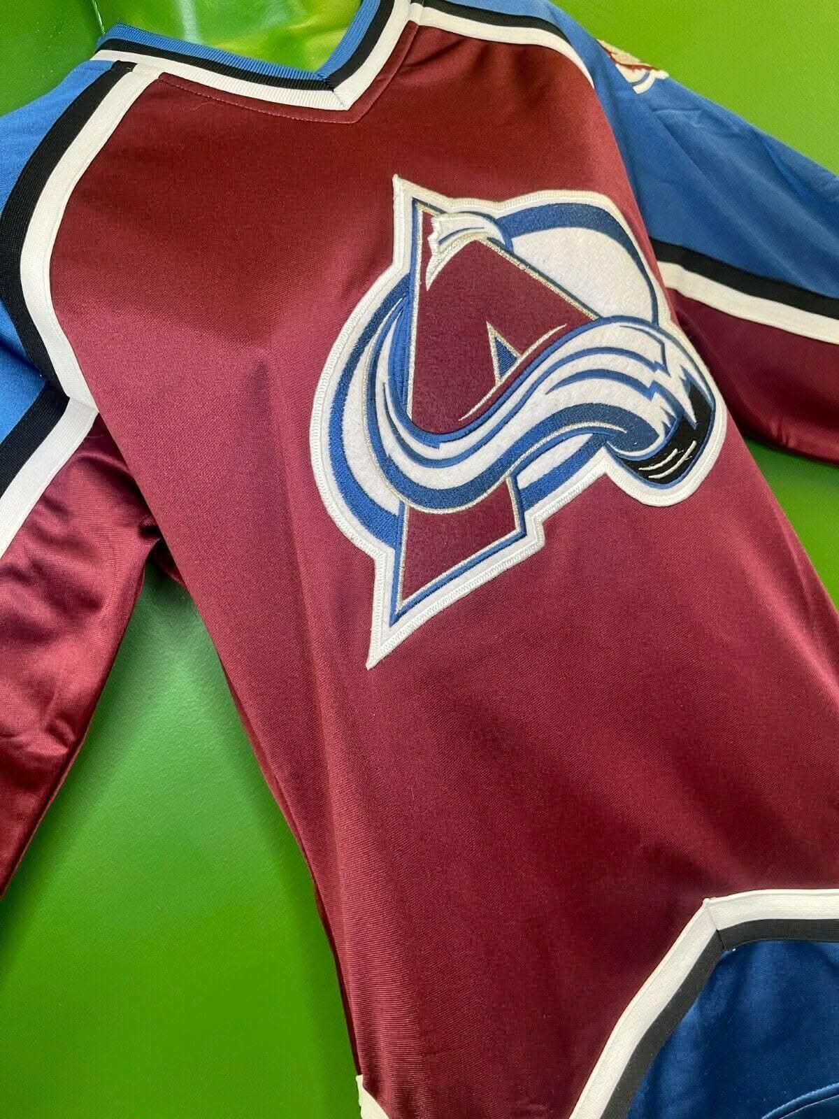 NHL Colorado Avalanche CCM Satiny Jersey Women's Small