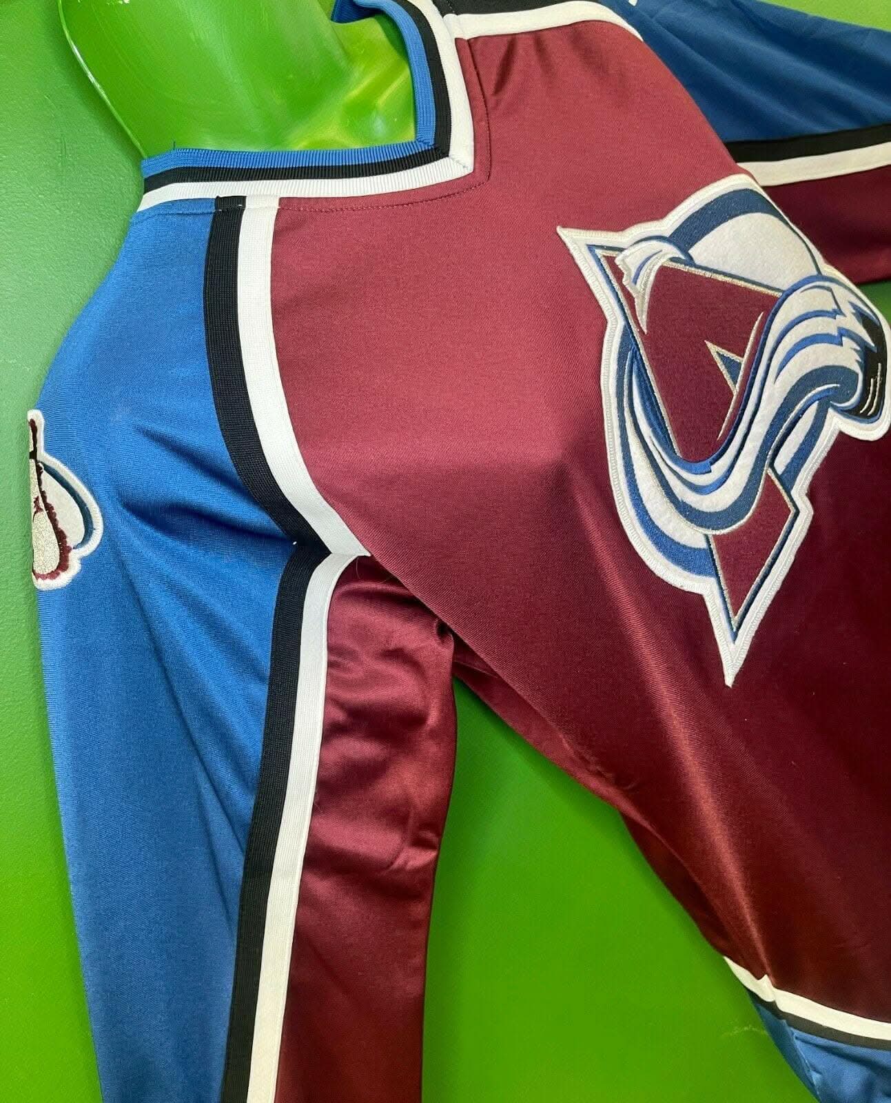 NHL Colorado Avalanche CCM Satiny Jersey Women's Small