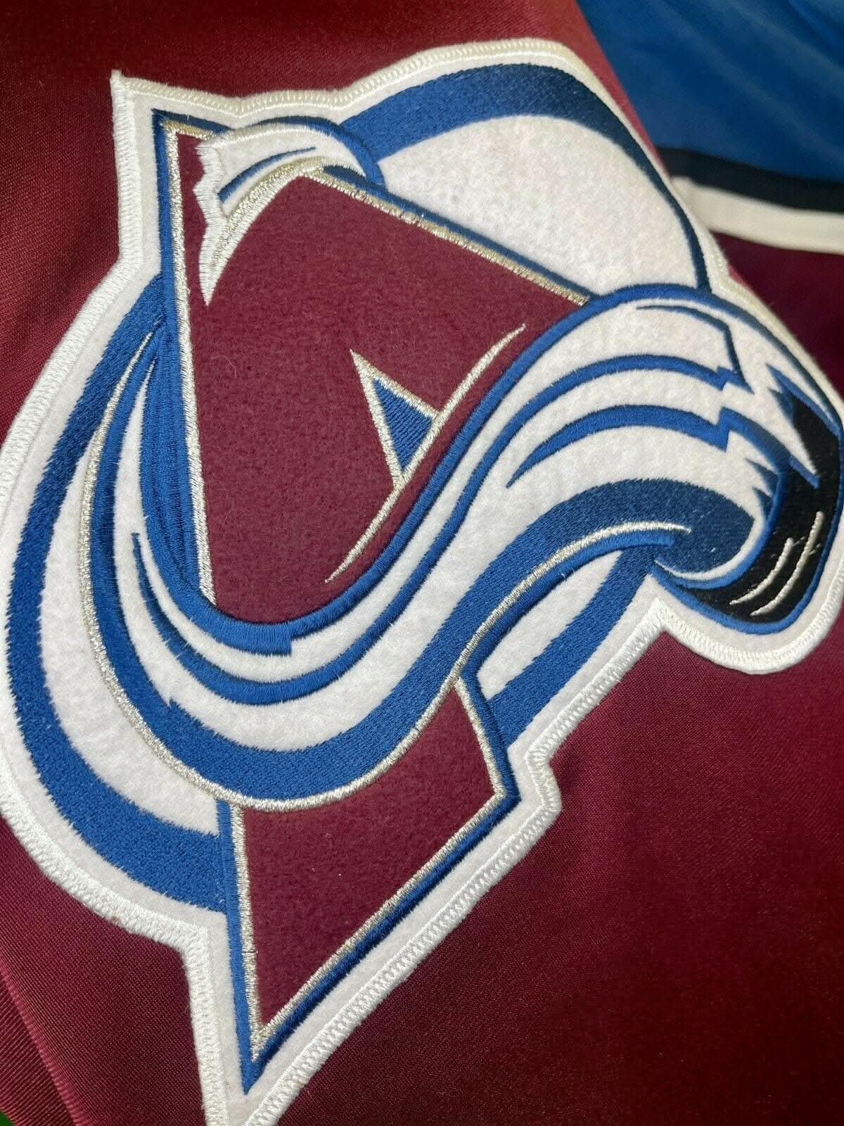 NHL Colorado Avalanche CCM Satiny Jersey Women's Small