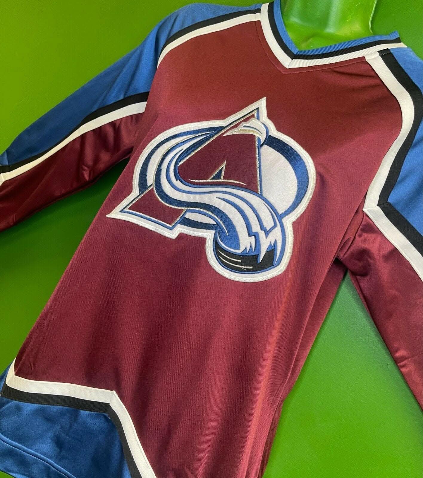 NHL Colorado Avalanche CCM Satiny Jersey Women's Small