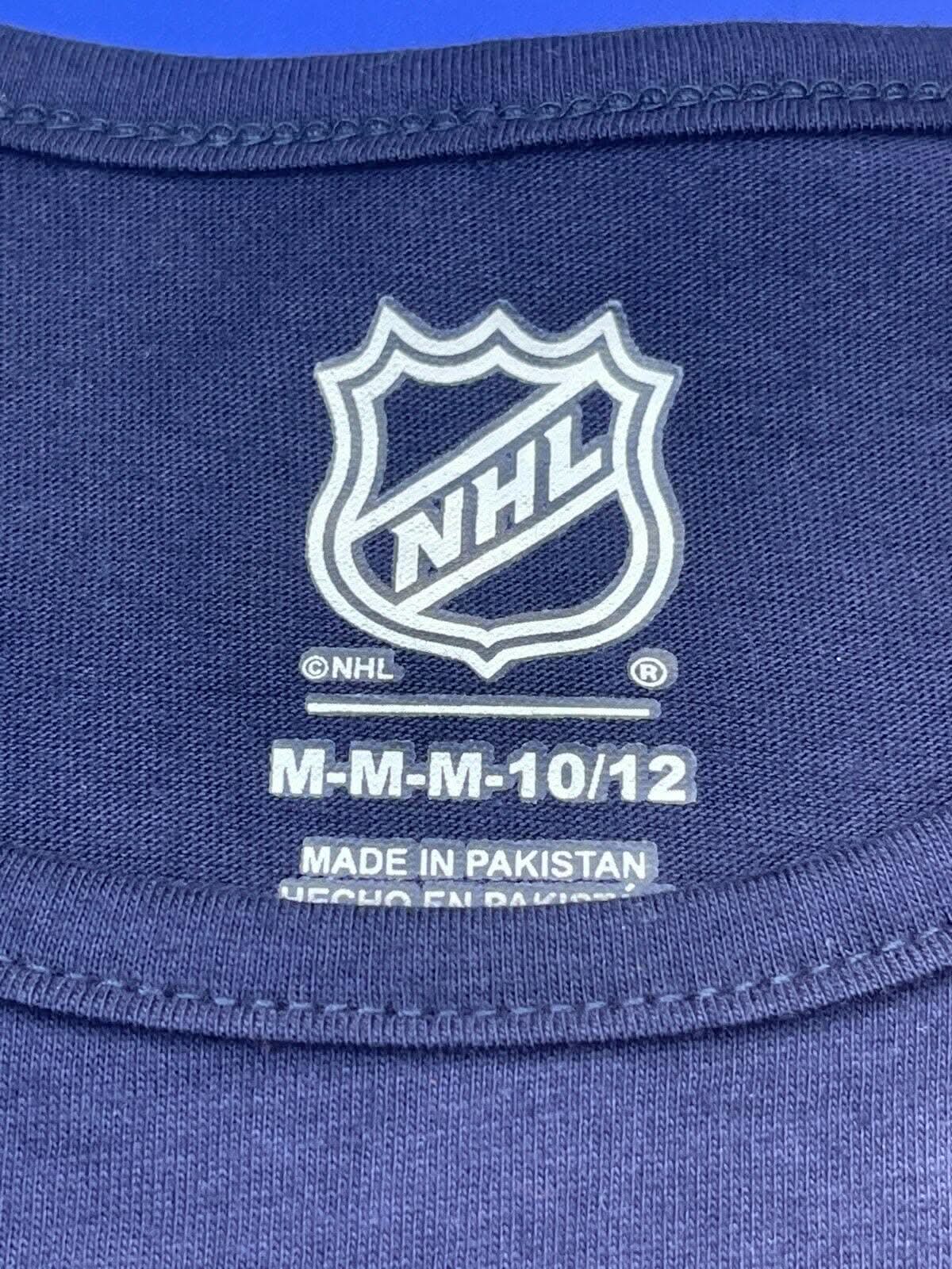 NHL Edmonton Oilers Cotton T-Shirt Girls' Youth Medium 10-12