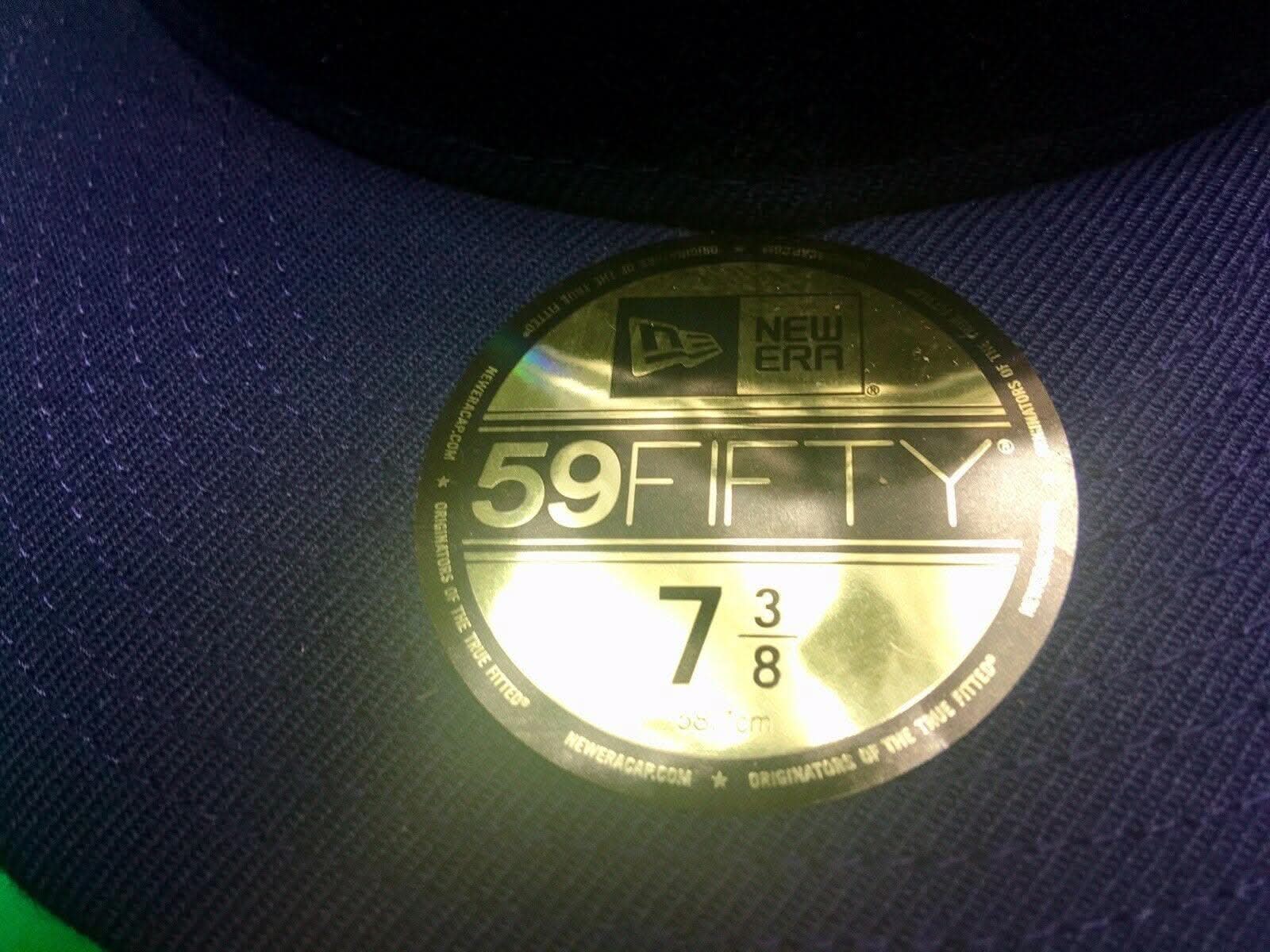 NFL Seattle Seahawks New Era 59FIFTY Fitted Baseball Cap/Hat 7-3/8 NWT