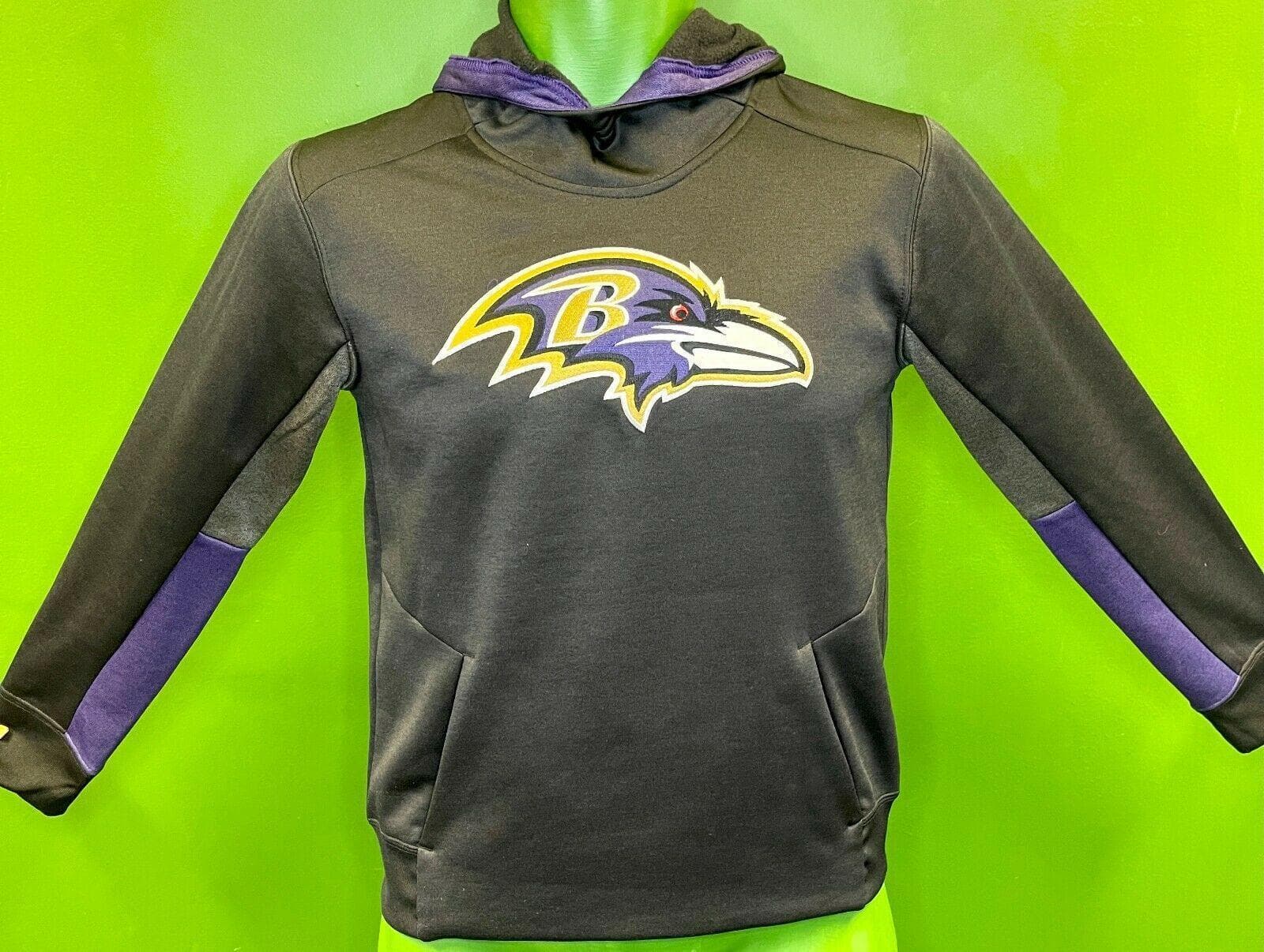 Baltimore Ravens Youth Gray Hooded Sweatshirt