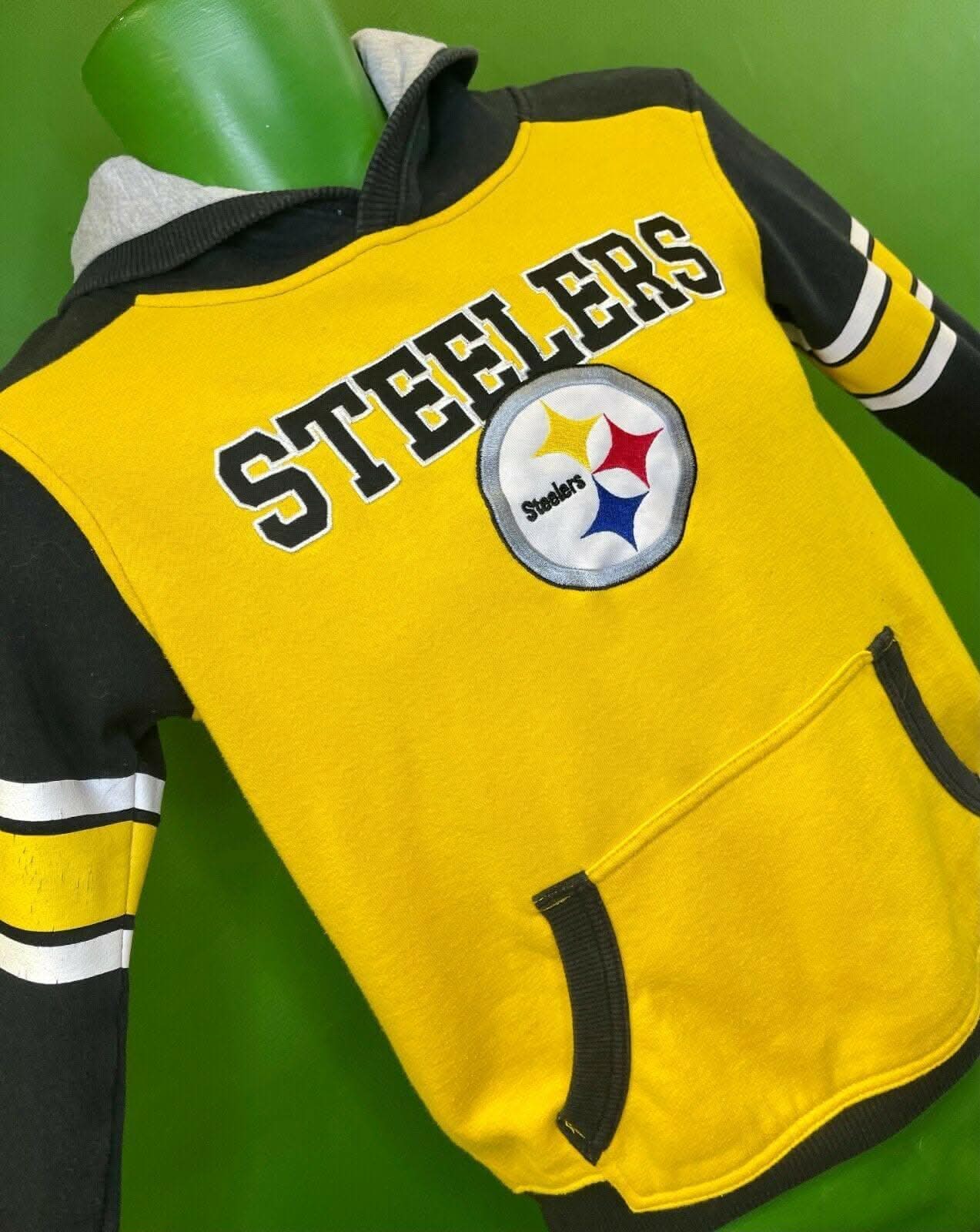 NFL Pittsburgh Steelers Pullover Hoodie Youth Medium 10-12