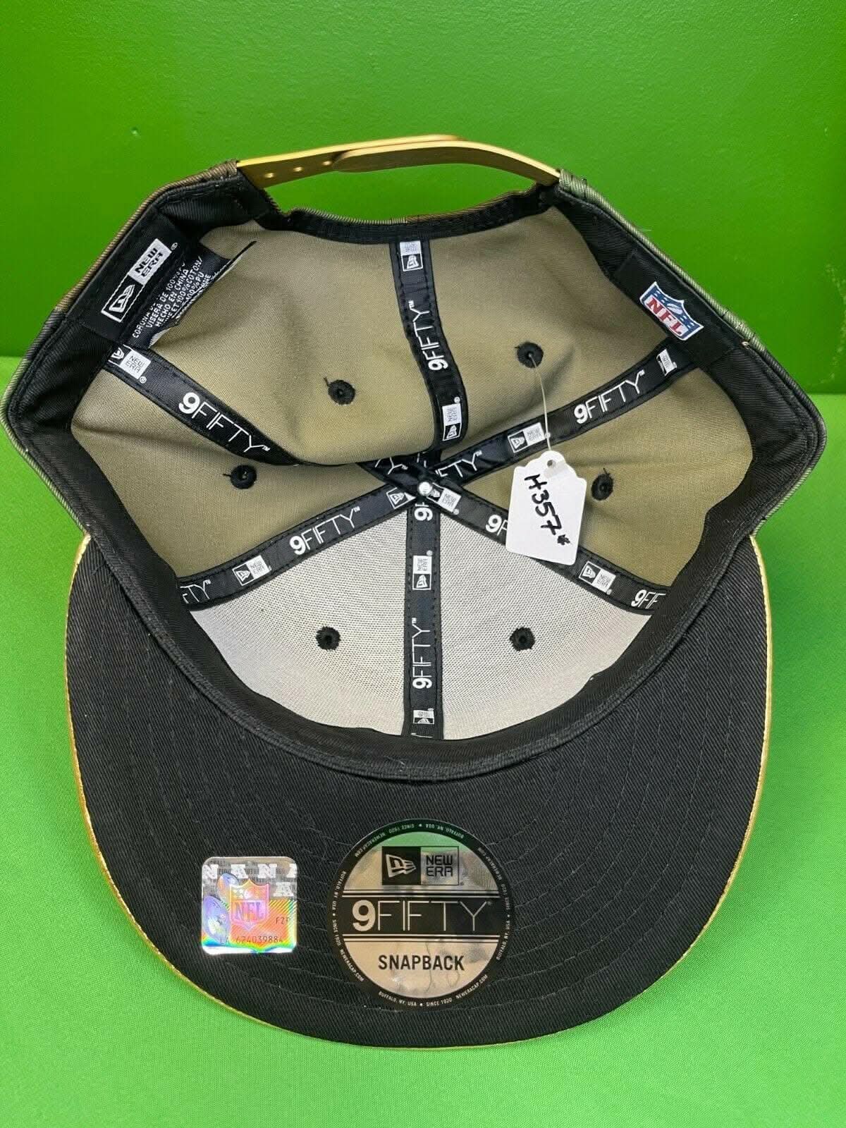 NFL Los Angeles Rams New Era 9FIFTY Snapback Cap/Hat Camo Gold NWT