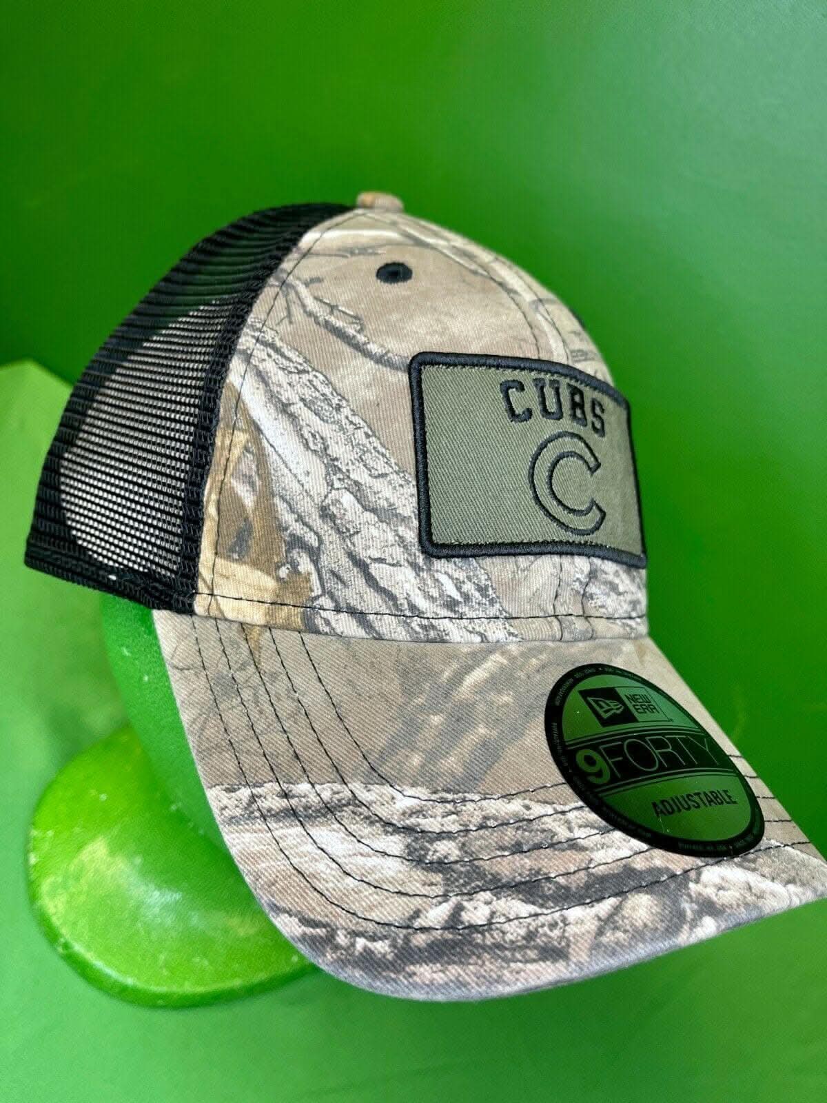 MLB Chicago Cubs New Era 9FORTY Trucker Mesh Hat-Cap NWT OSFA