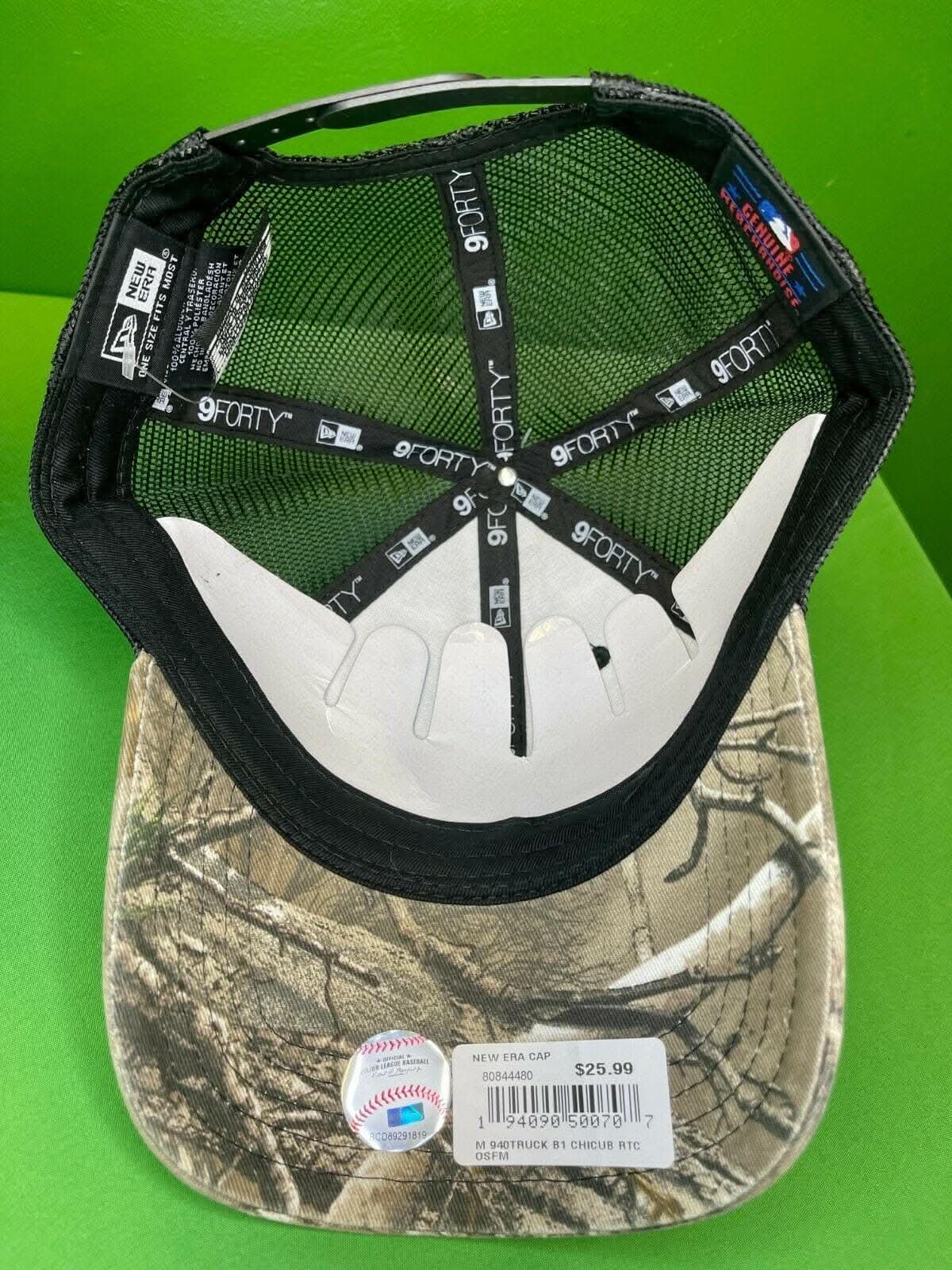 MLB Chicago Cubs New Era 9FORTY Trucker Mesh Hat-Cap NWT OSFA