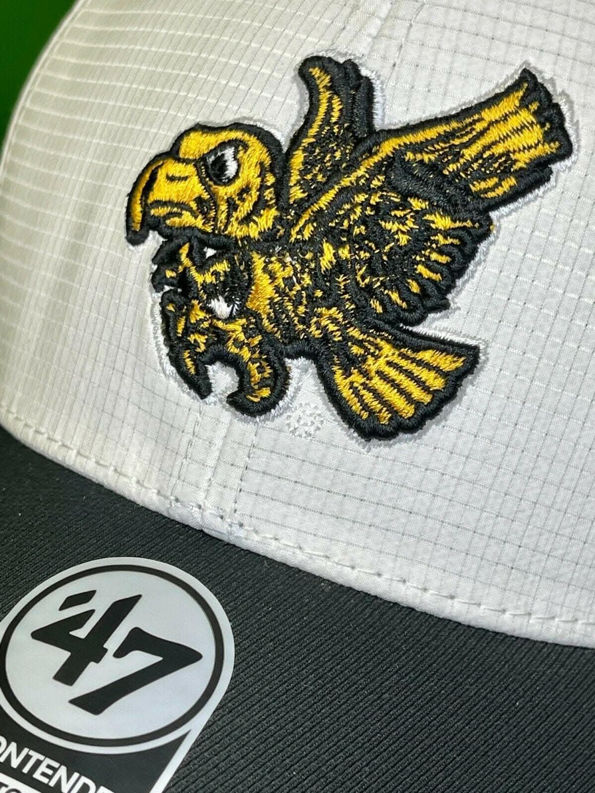 NCAA Iowa Hawkeyes '47 Fitted Contender Stretch Cap/HatNWT OSFA