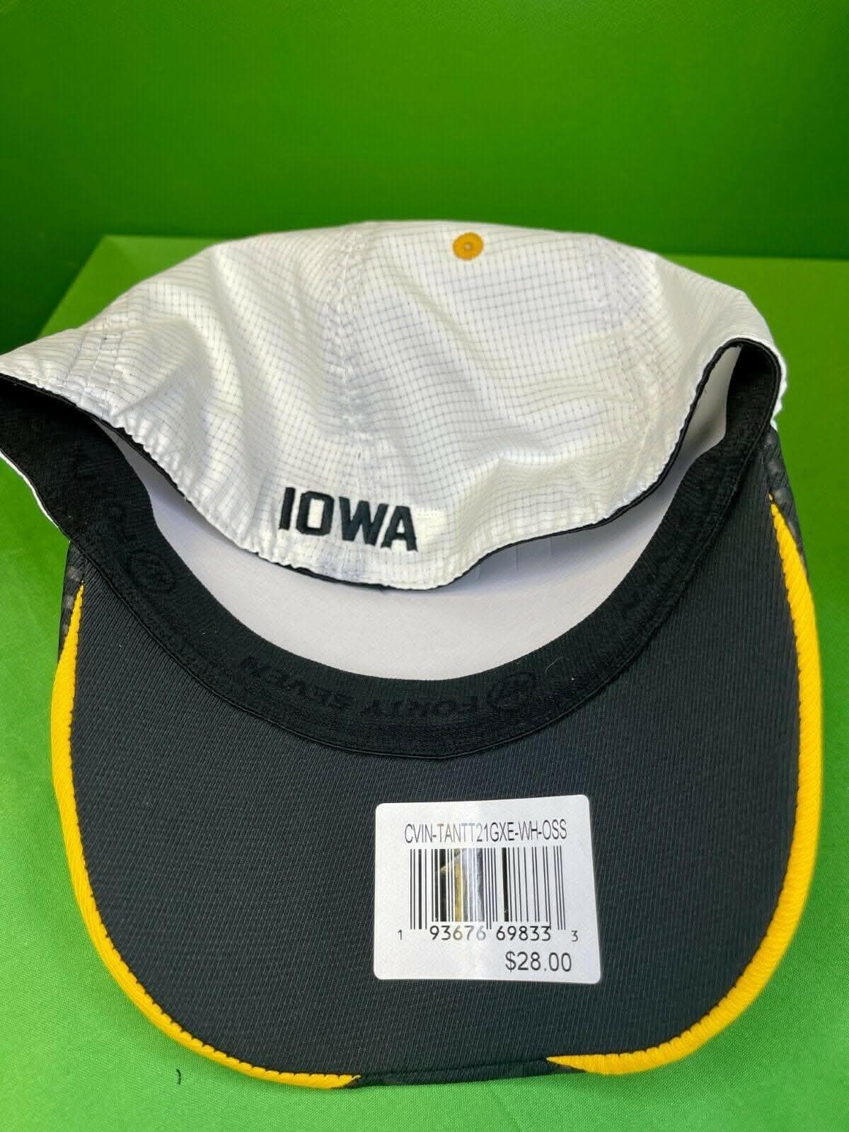 NCAA Iowa Hawkeyes '47 Fitted Contender Stretch Cap/HatNWT OSFA