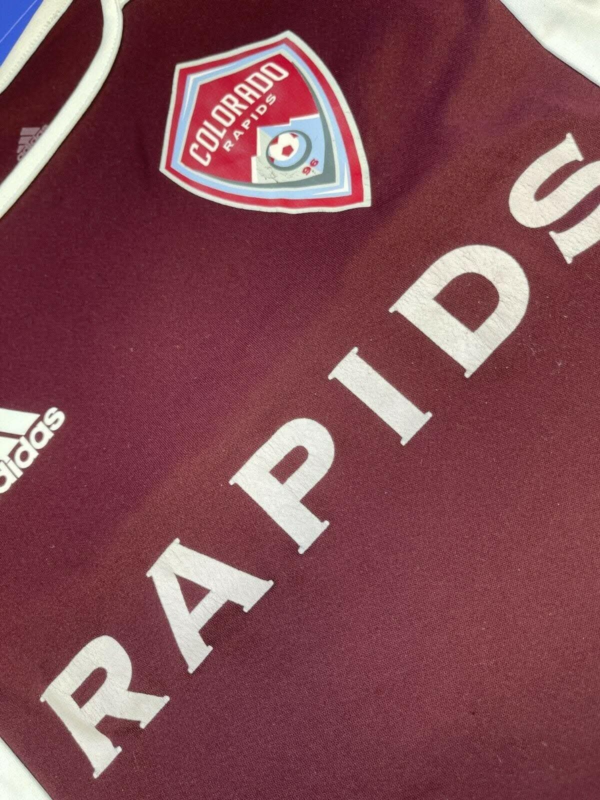MLS Colorado Rapids Climalite Football/Soccer Jersey Youth XS 4-5
