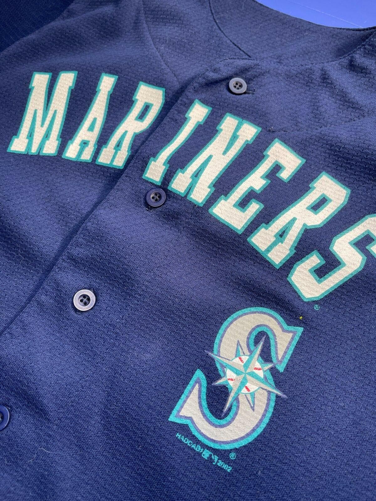 MLB Seattle Mariners Ichiro Suzuki #51 Blue Jersey Youth Medium 10-12