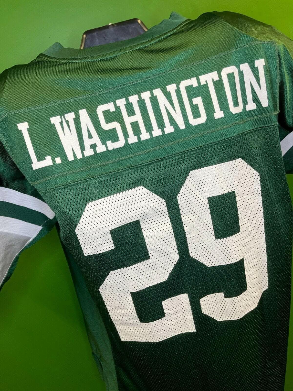 NFL New York Jets Leon Washington #29 Reebok Jersey Men's X-Large