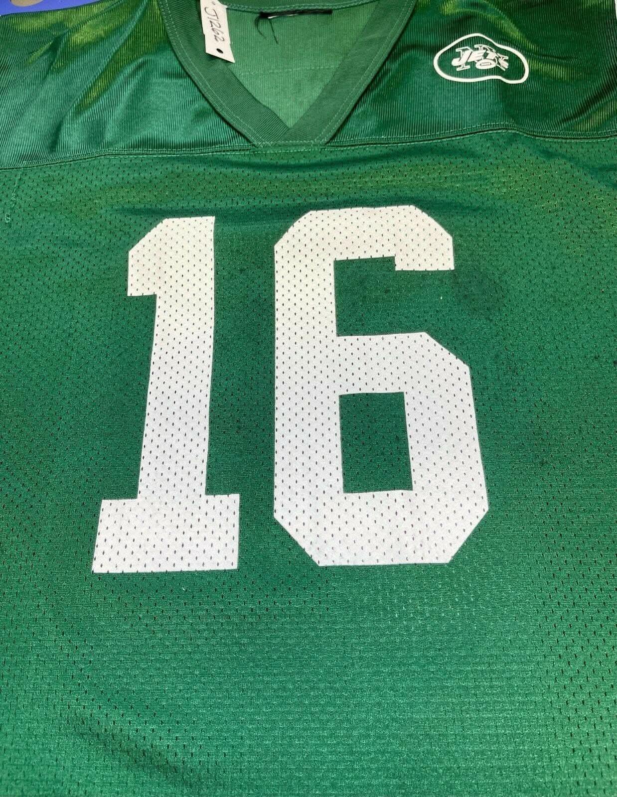NFL New York Jets Testaverde #16 Vintage Logo Athletic Jersey Youth Medium 10-12