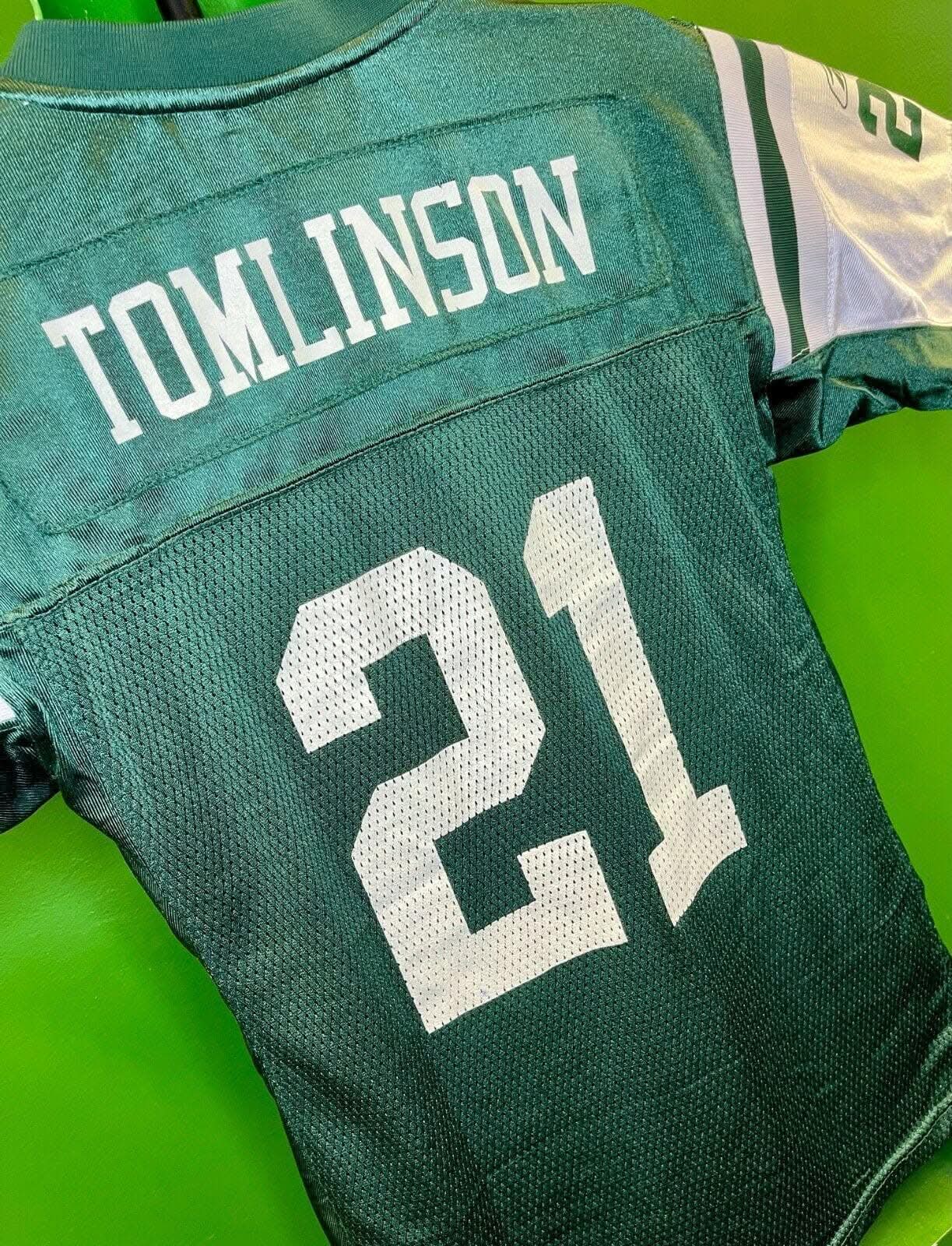 NFL New York Jets Ladainian Tomlinson #21 Reebok Jersey Youth Medium 10-12