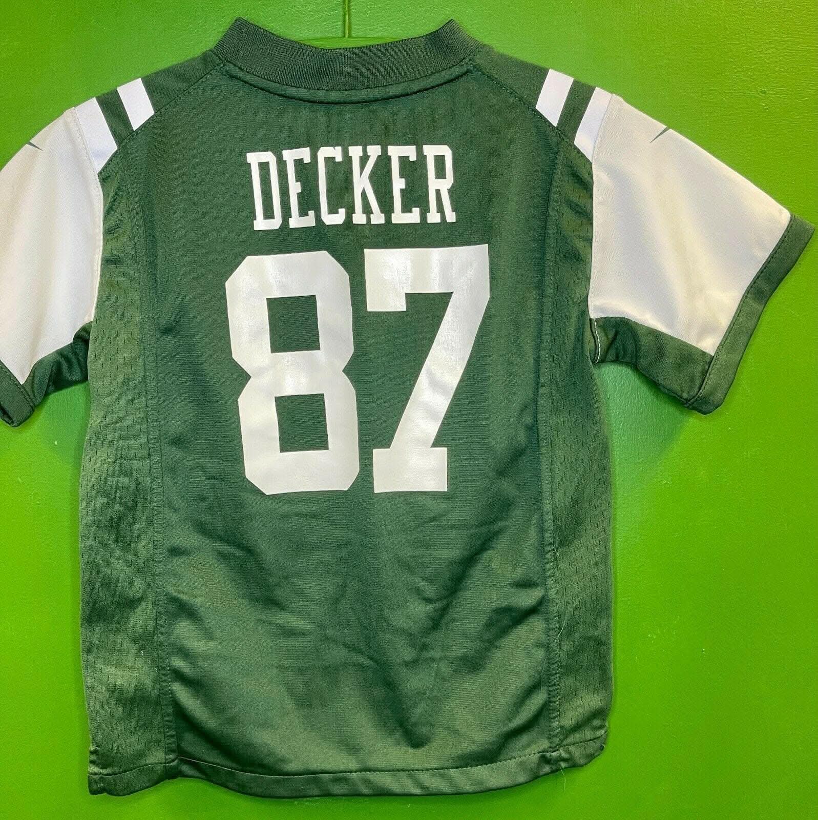 NFL New York Jets Eric Decker #87 Game Jersey Kids' Large 7