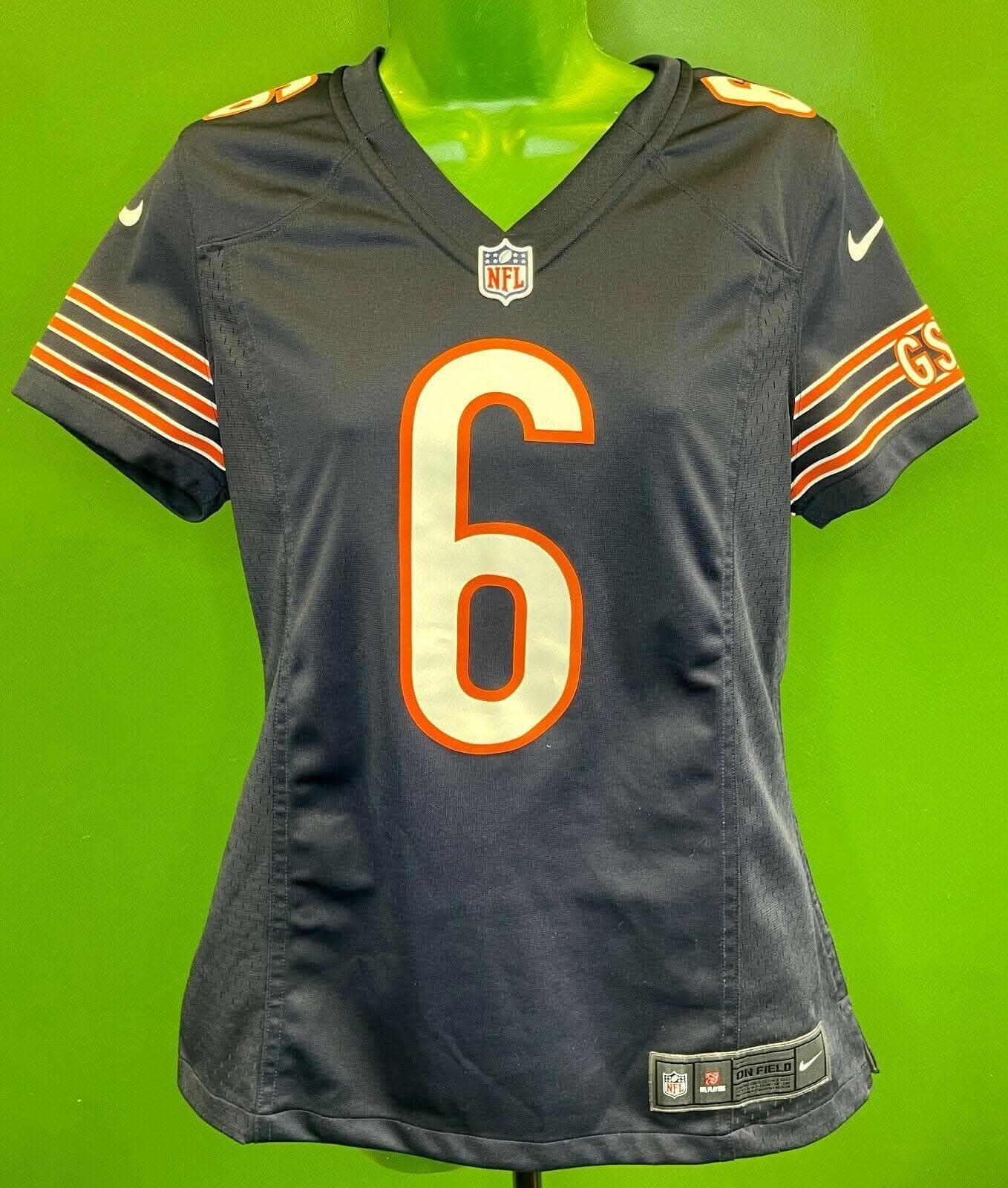 NFL Chicago Bears Jay Cutler #6 Game Jersey Women's Medium