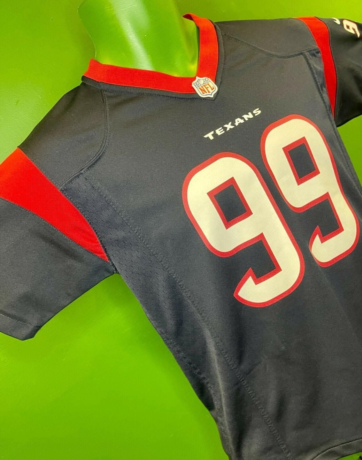 NFL Houston Texans J J Watt #99 Game Jersey Youth Medium 10-12