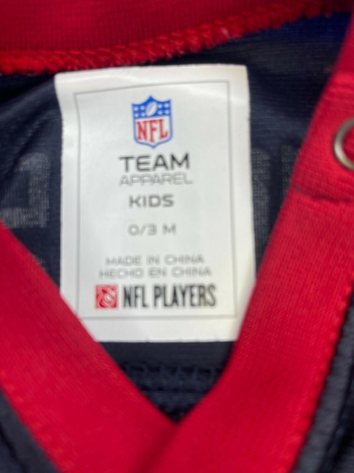 NFL Houston Texans Andre Johnson #80 Bodysuit/Vest Newborn 0-3 months
