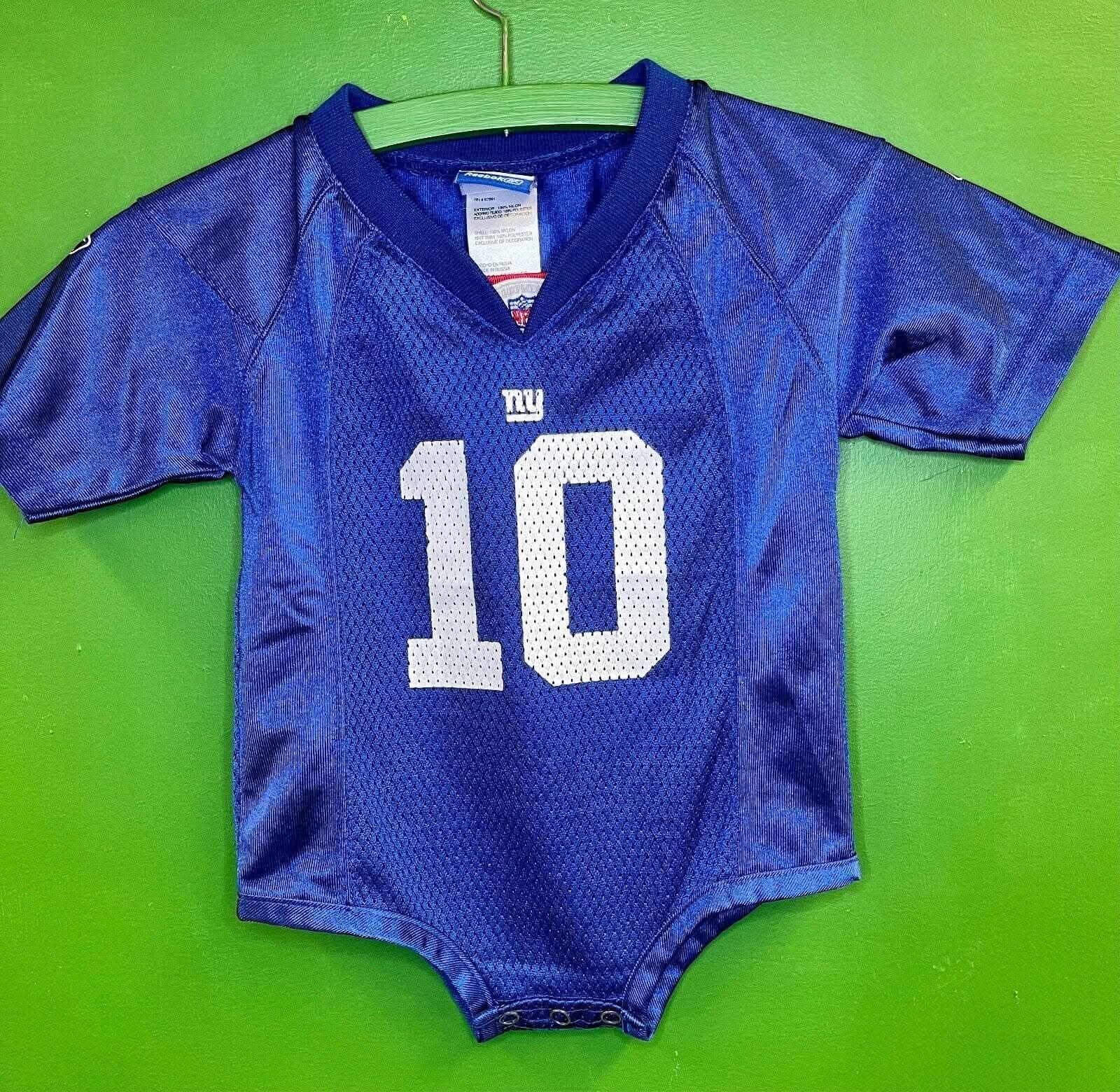NFL New York Giants Eli Manning #10 Reebok Jersey Bodysuit/Vest Toddler 18 m
