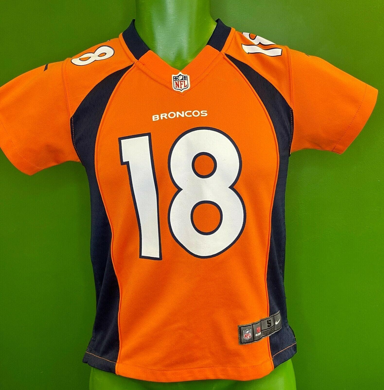 Orange peyton manning jersey on sale