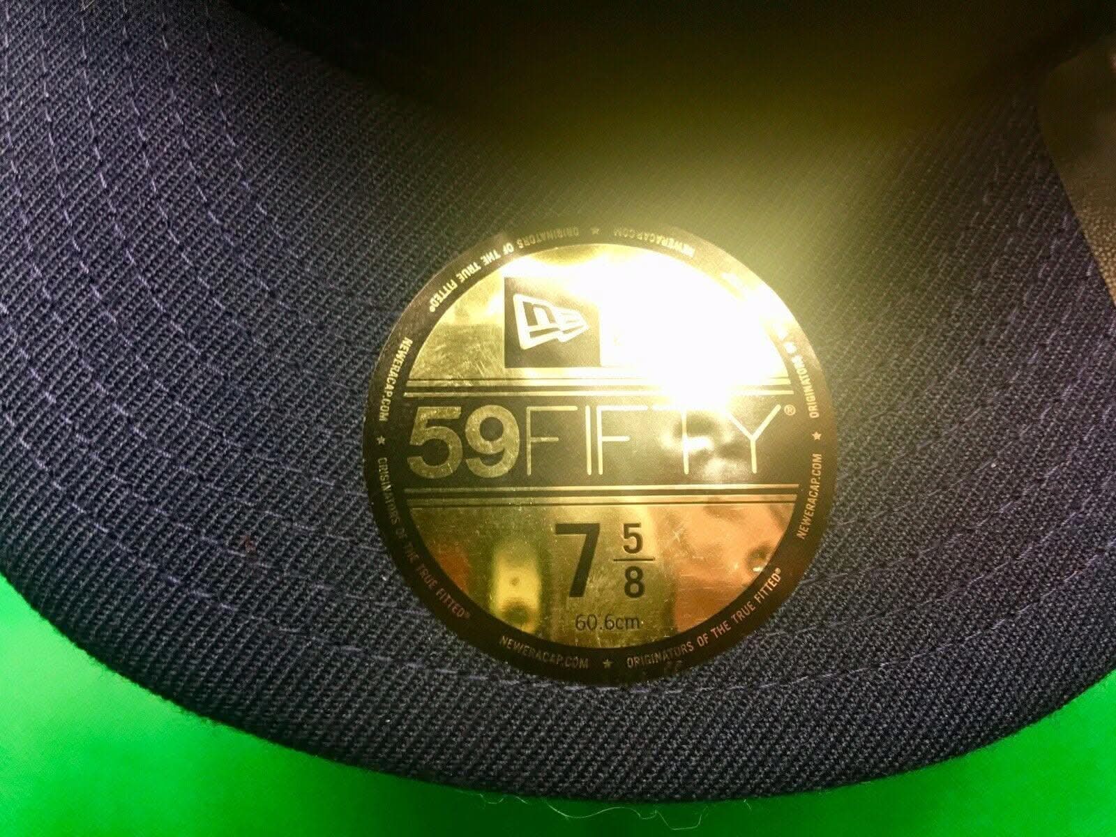 NFL Seattle Seahawks New Era 59FIFTY Fitted Baseball Cap/Hat 7-5/8 NWT