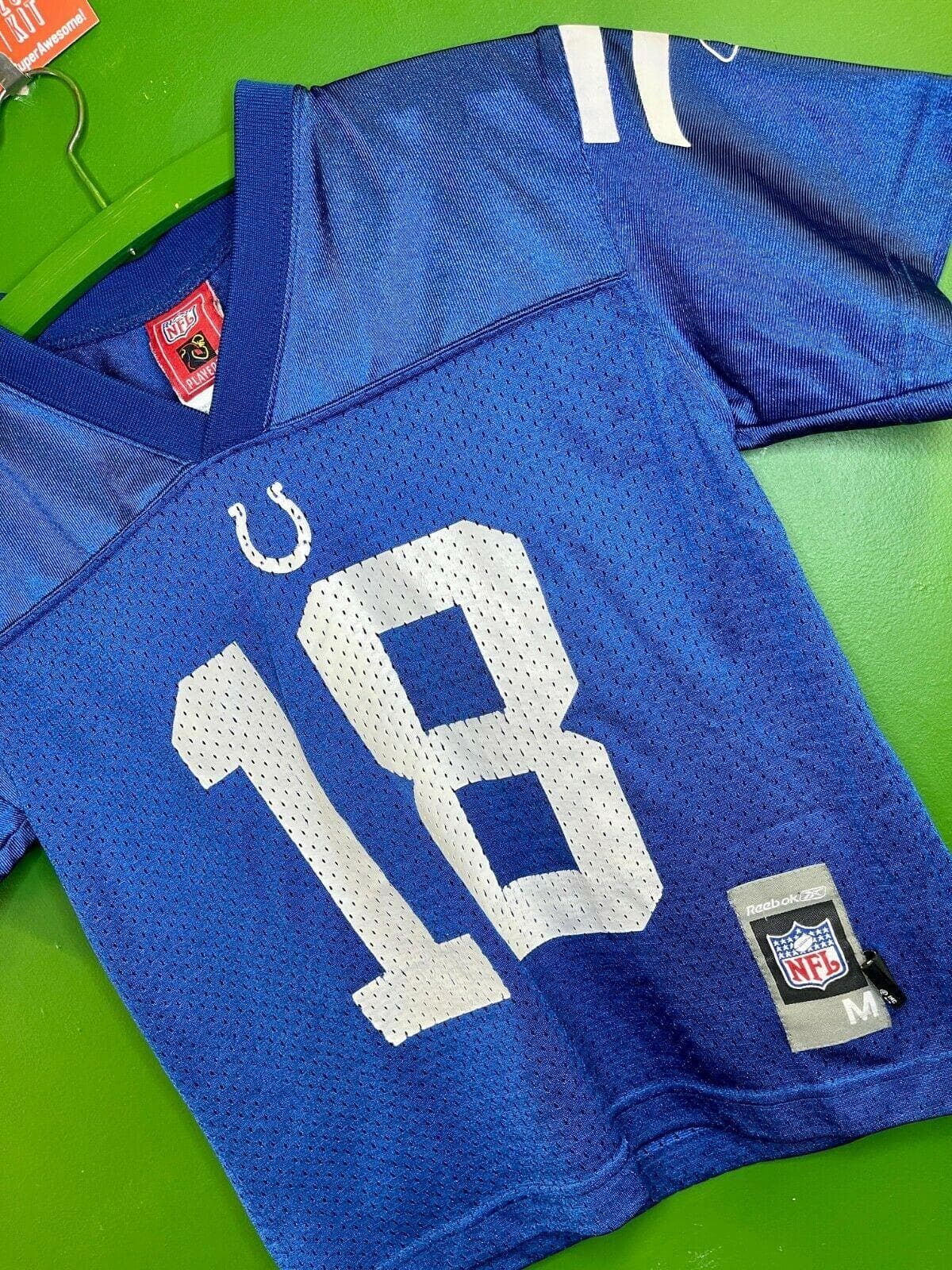 NFL Indianapolis Colts Peyton Manning #18 Reebok Jersey Youth Med 10-12