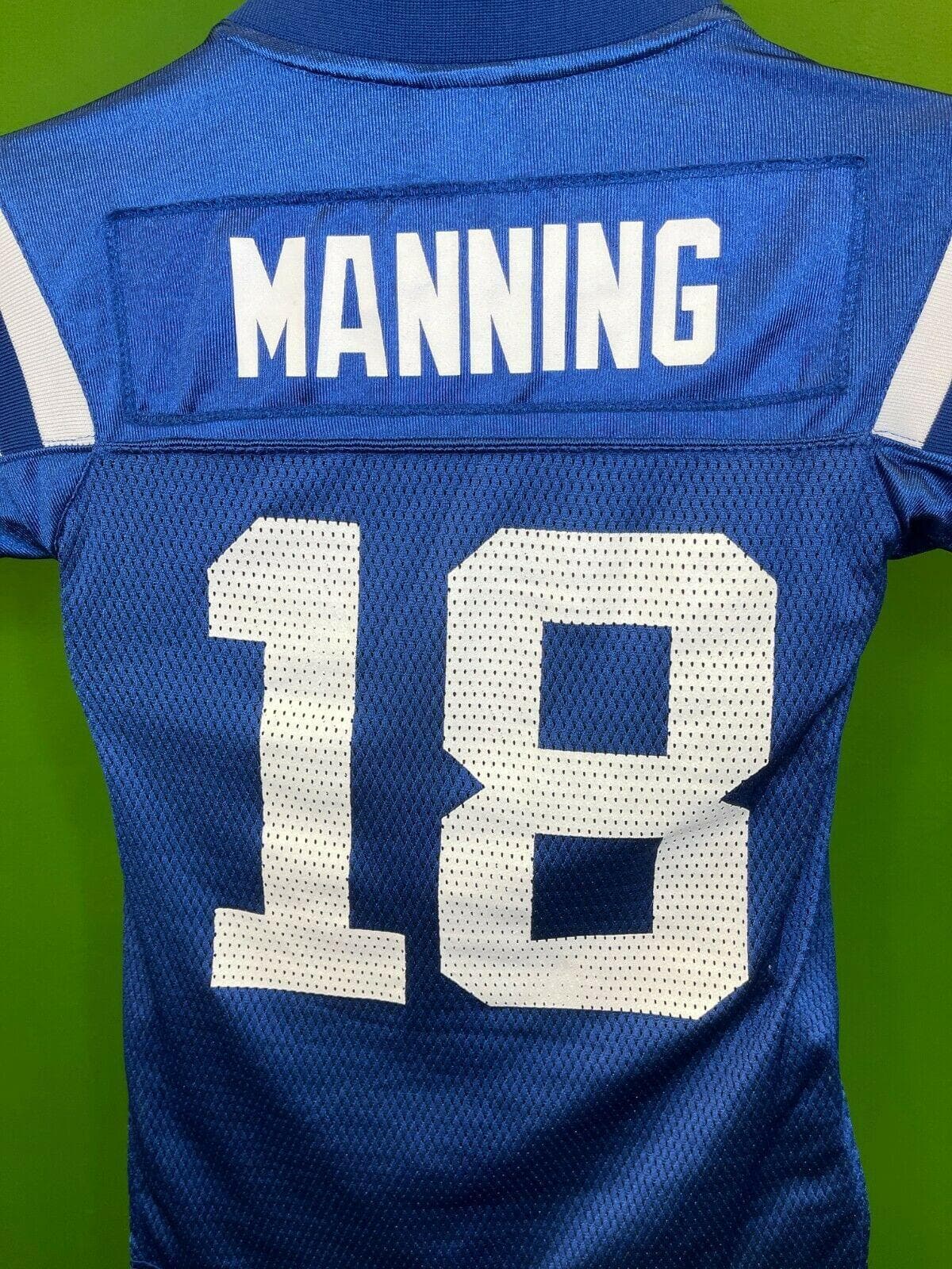 NFL Indianapolis Colts Peyton Manning #18 Reebok Jersey Youth Small 8