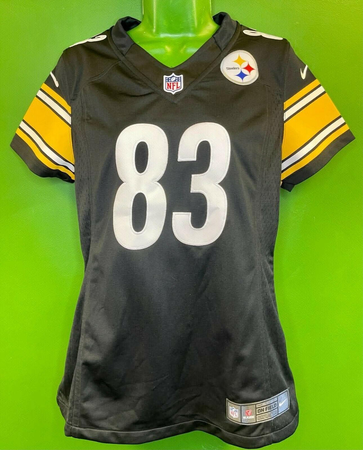 NFL Pittsburgh Steelers Miller #83 Stitched Jersey Women's Medium