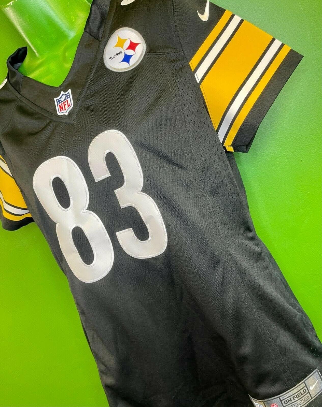 NFL Pittsburgh Steelers Miller #83 Stitched Jersey Women's Medium
