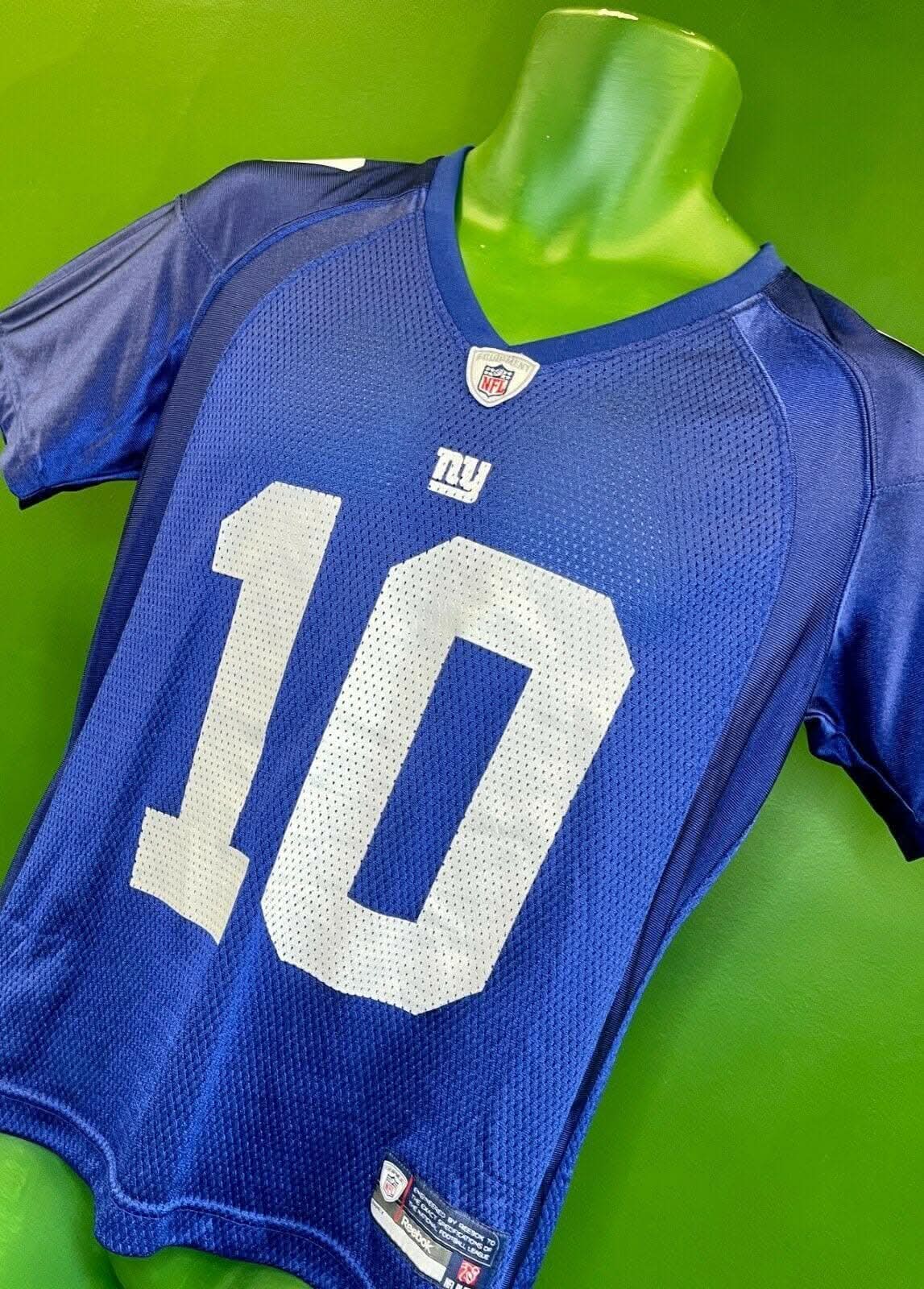 NFL New York Giants Eli Manning #10 Reebok Jersey Women's Medium