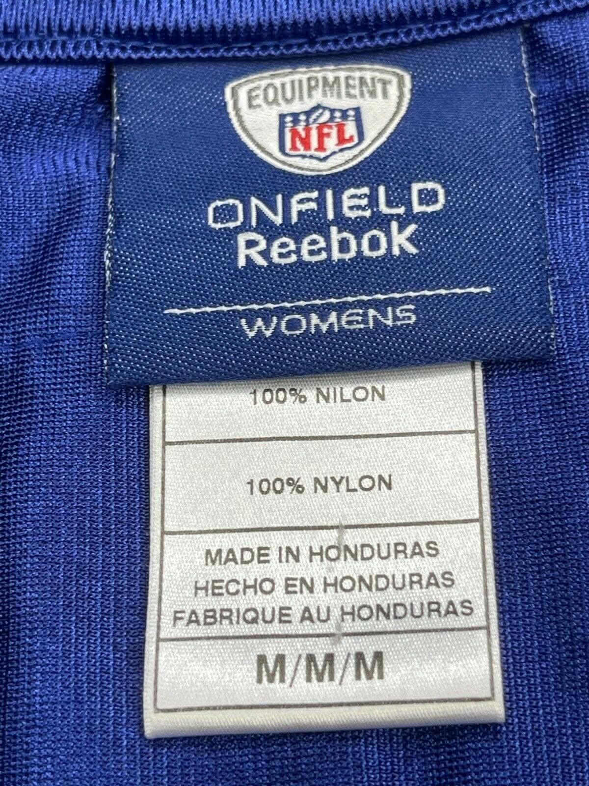 NFL New York Giants Eli Manning #10 Reebok Jersey Women's Medium