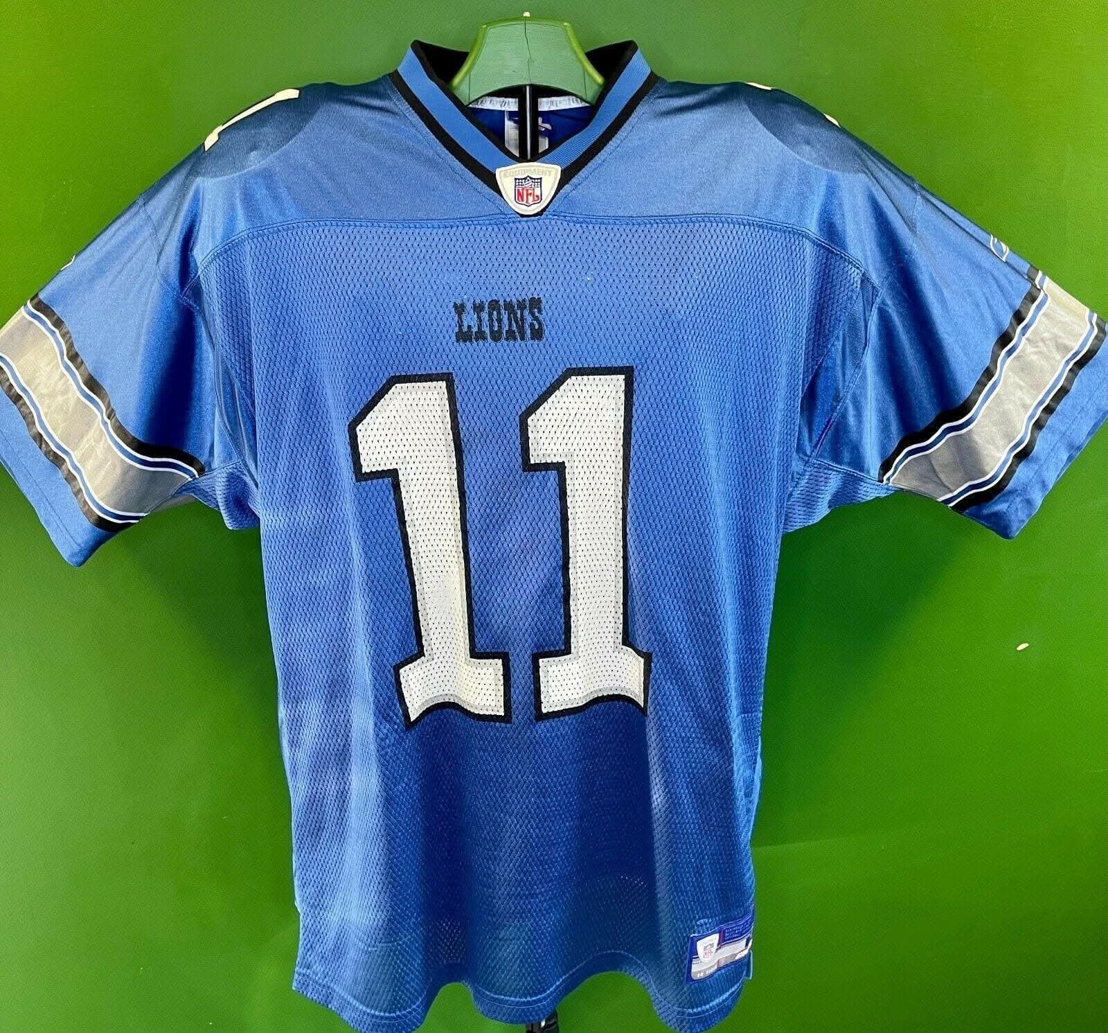 NFL Detroit Lions Roy Williams #11 Reebok Vintage Jersey Men's X-Large