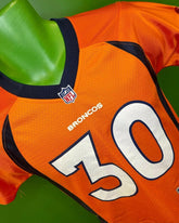 NFL Denver Broncos Phillip Lindsay #30 Pro Line Jersey Youth Small 6-8
