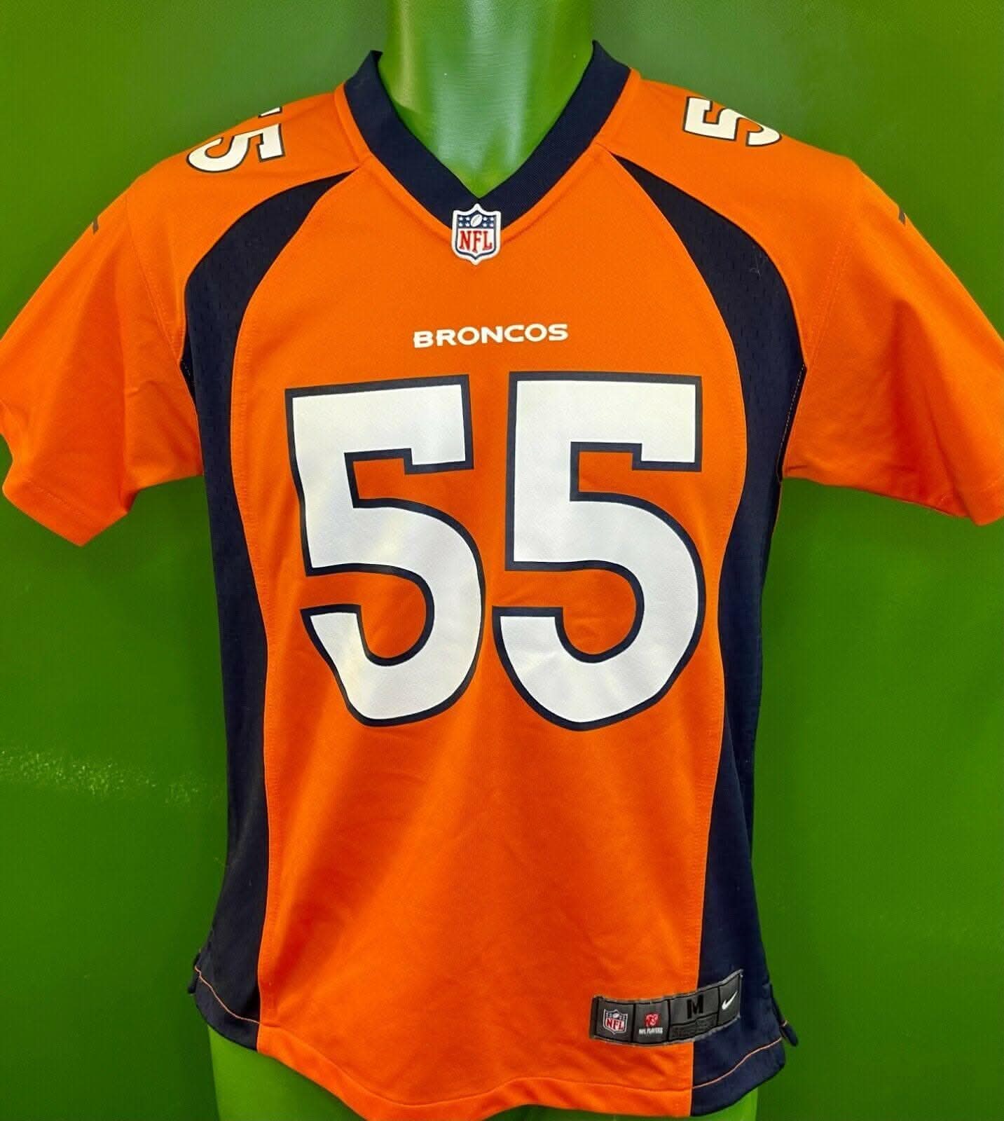 NFL Denver Broncos Bradley Chubb #55 Game Jersey Youth Med 10-12