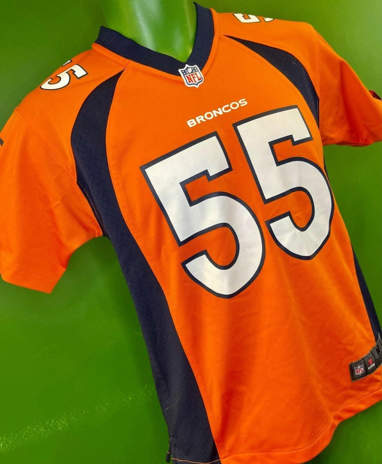 NFL Denver Broncos Bradley Chubb #55 Game Jersey Youth Med 10-12