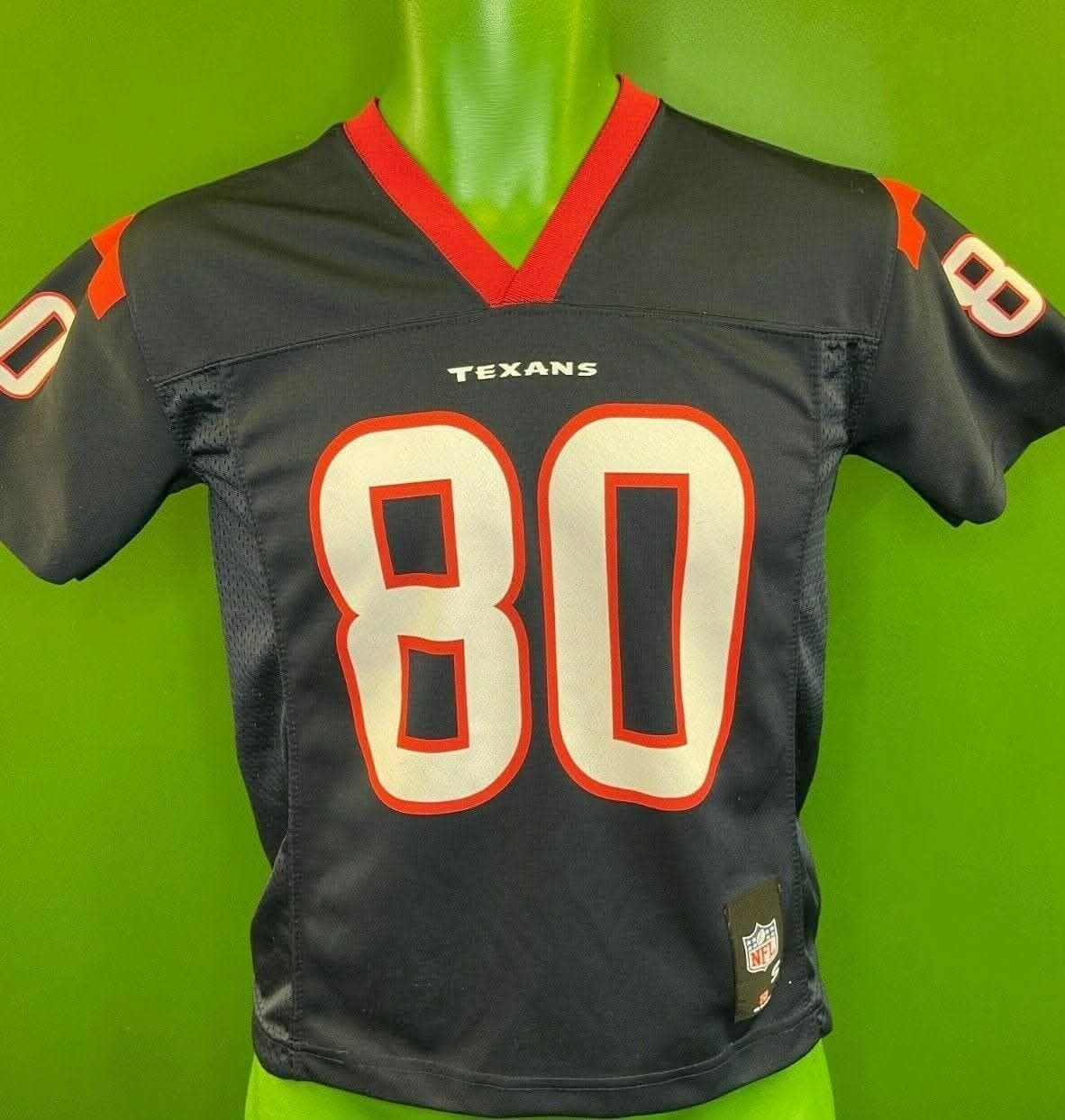 NFL Houston Texans Andre Johnson #80 Jersey Youth Small 8