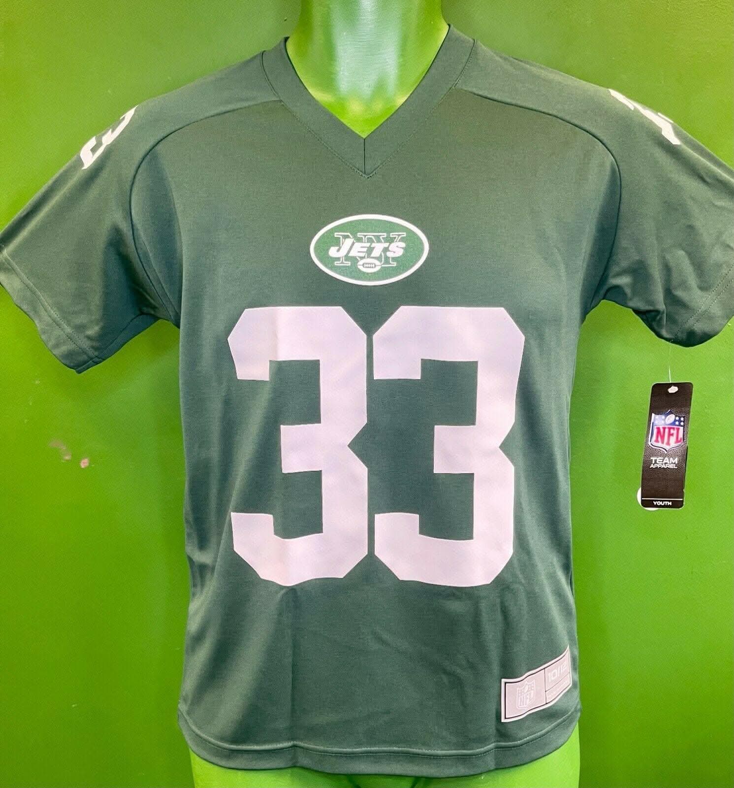 NFL New York Jets Jamal Adams #33 Jersey Top Youth Medium 10-12 NWT