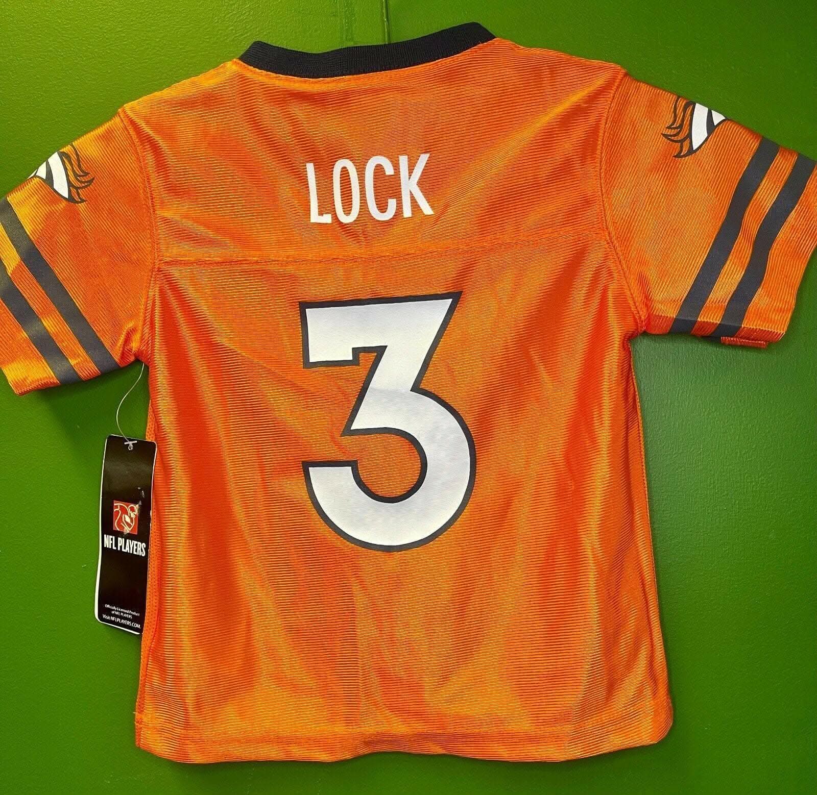 NFL Denver Broncos Drew Lock #3 Jersey Toddler 3T NWT