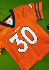 NFL Denver Broncos Phillip Lindsay #30 Jersey Toddler 3T NWT