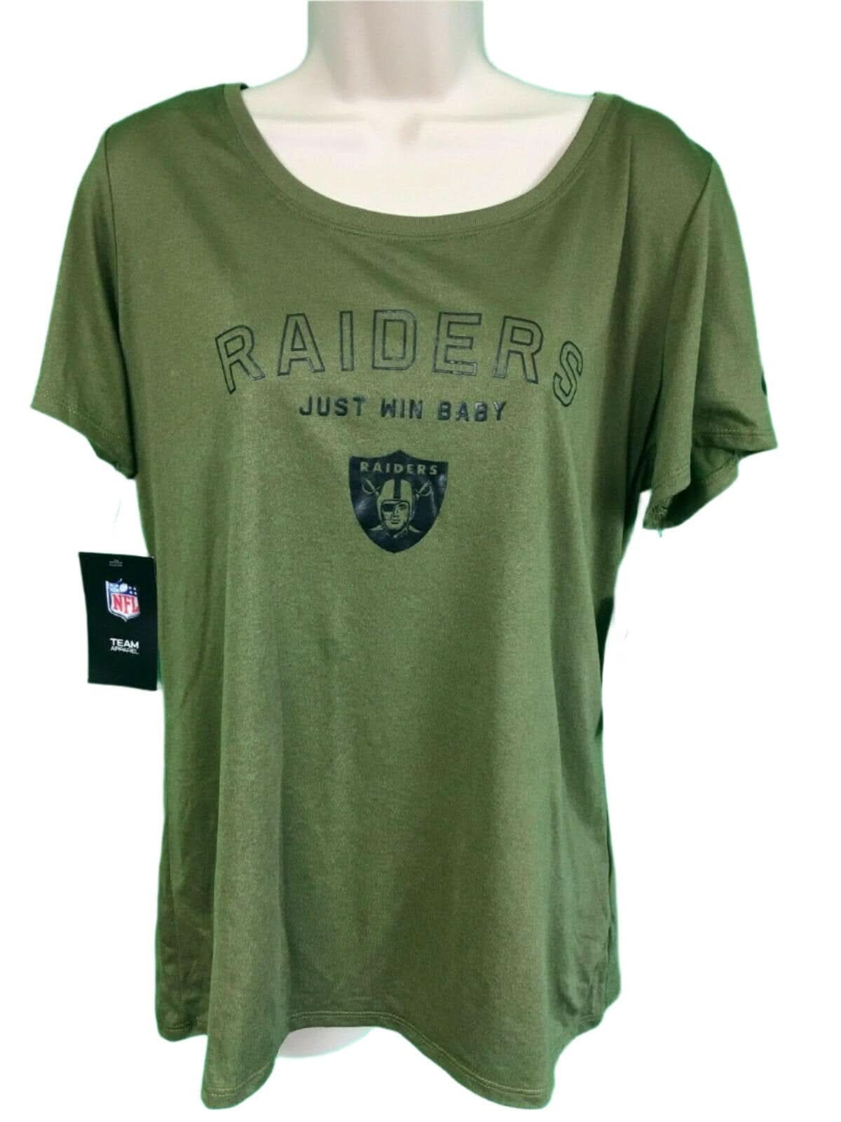 NFL Las Vegas Raiders Salute To Service T-Shirt Women's X-Large NWT