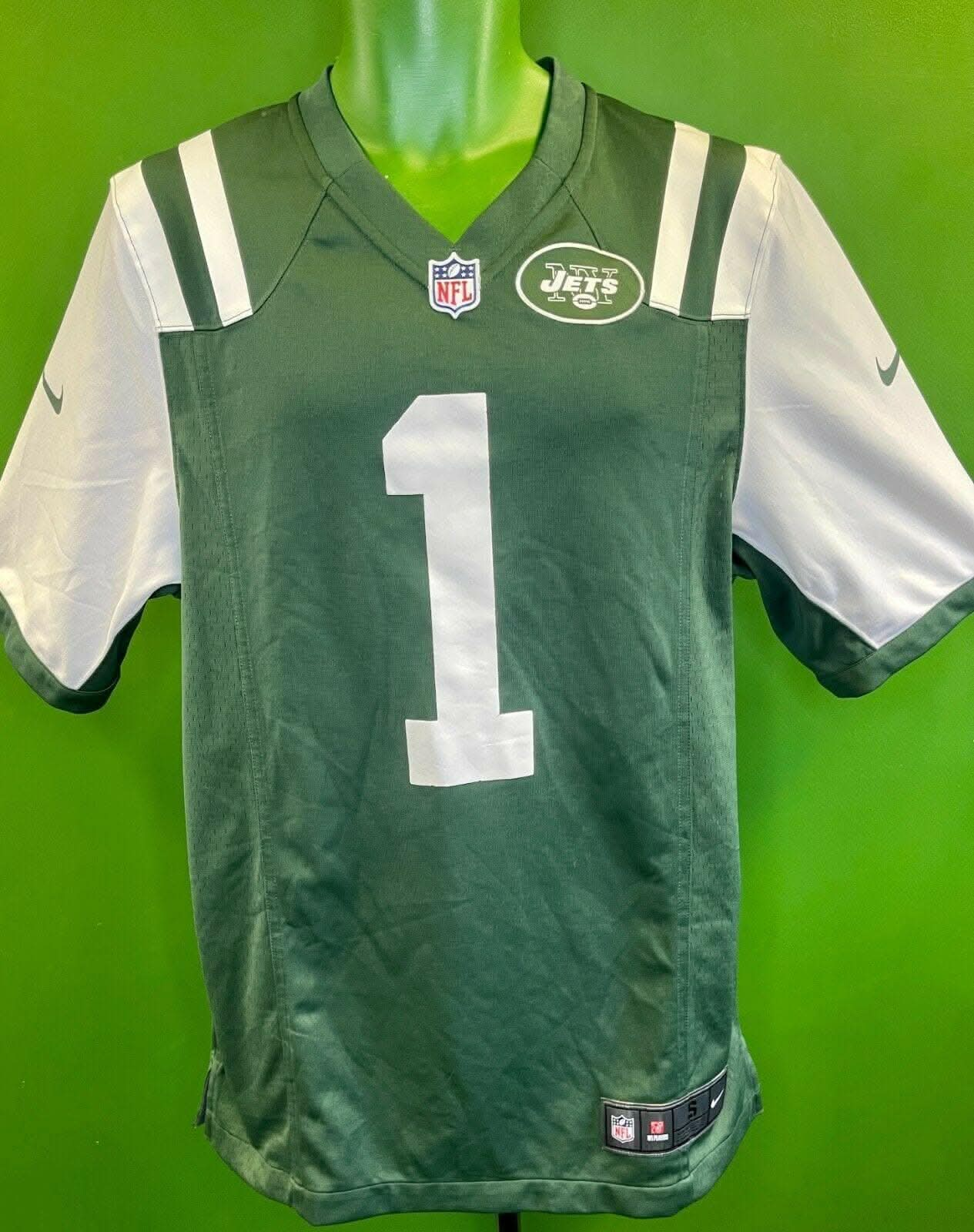 NFL New York Jets #1 Game Jersey Men's Small