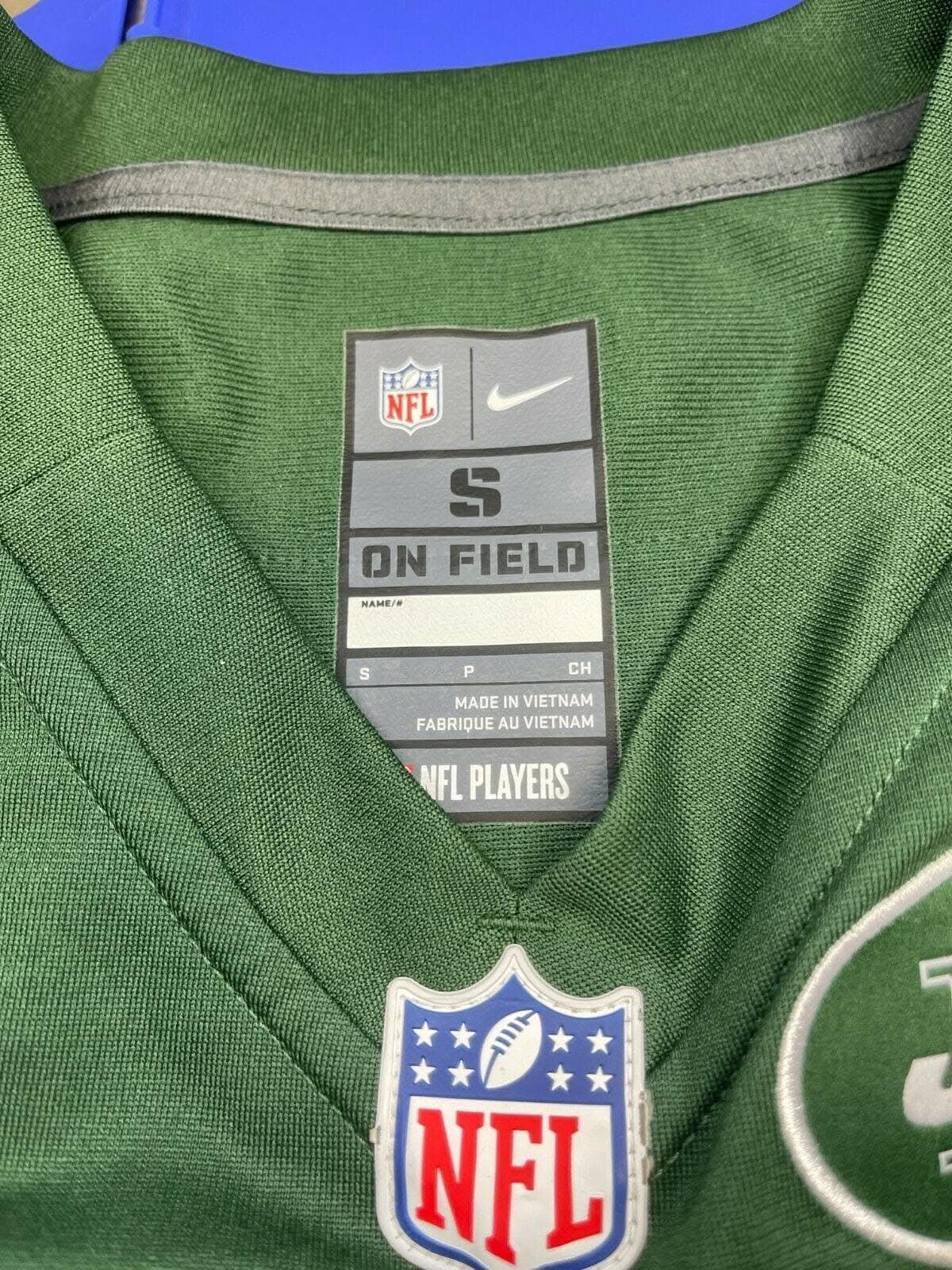 NFL New York Jets #1 Game Jersey Men's Small