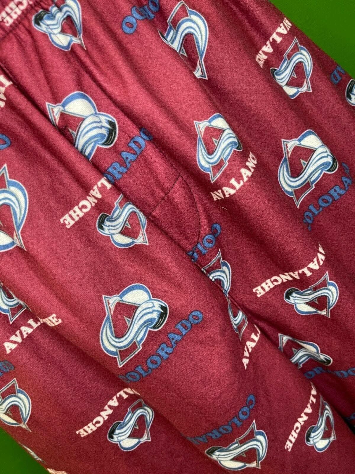 NHL Colorado Avalanche Microfibre Pyjama Trousers Youth Large 14-16