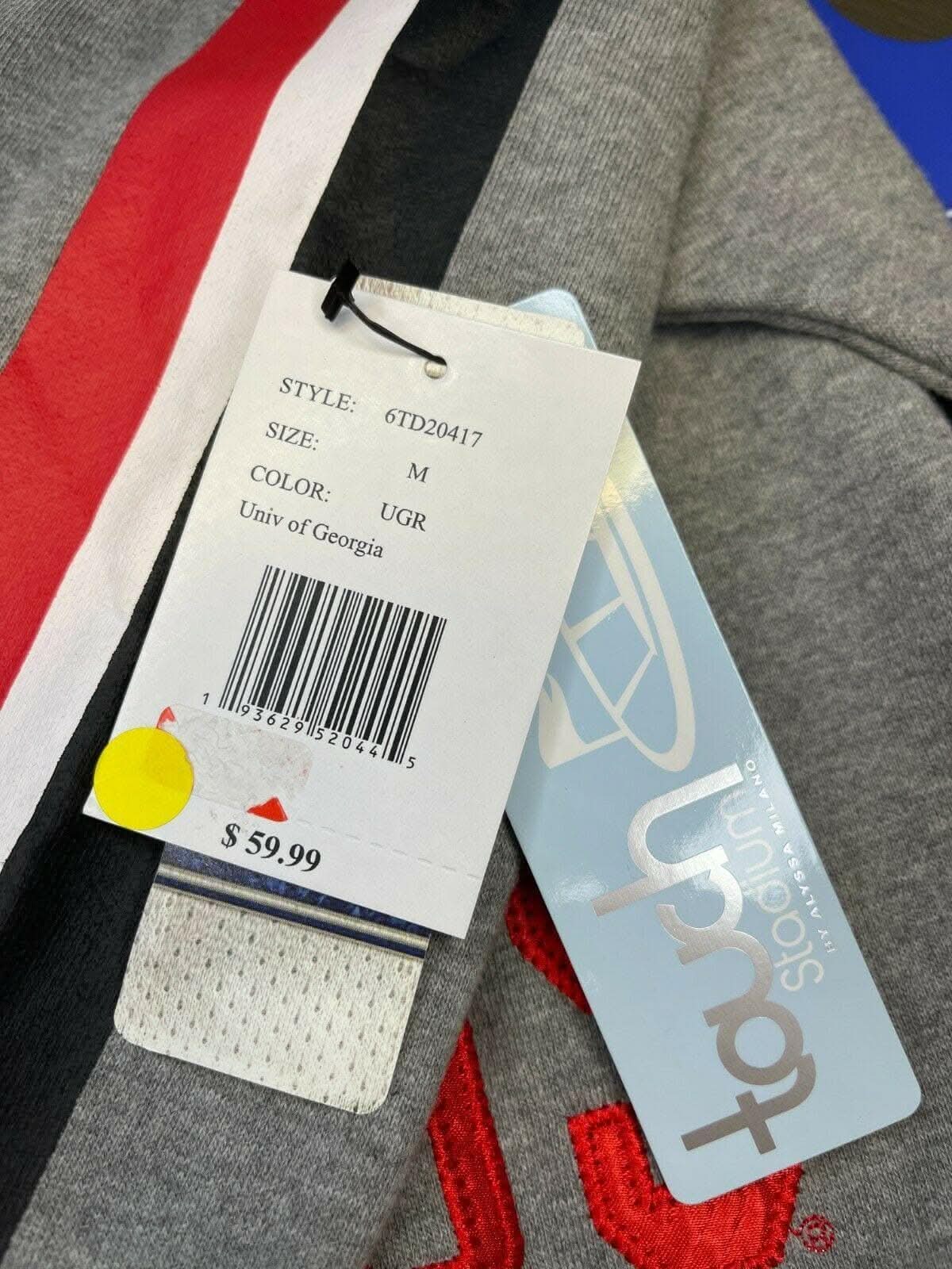 NCAA Georgia Bulldogs Touch Sweatshirt Women's Med NWT