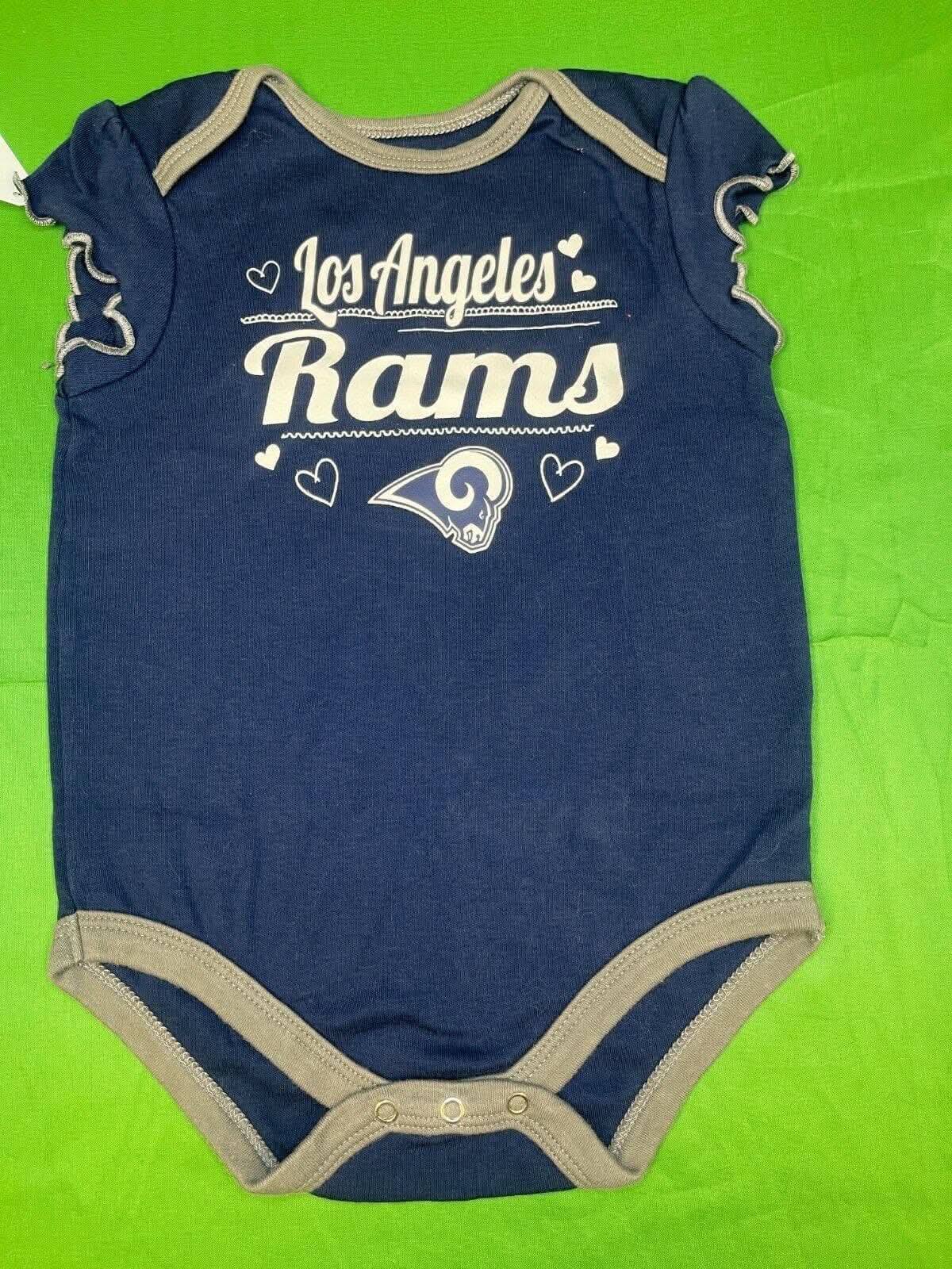 NFL Los Angeles Rams Blue Bodysuit/Vest Girls' 18 months